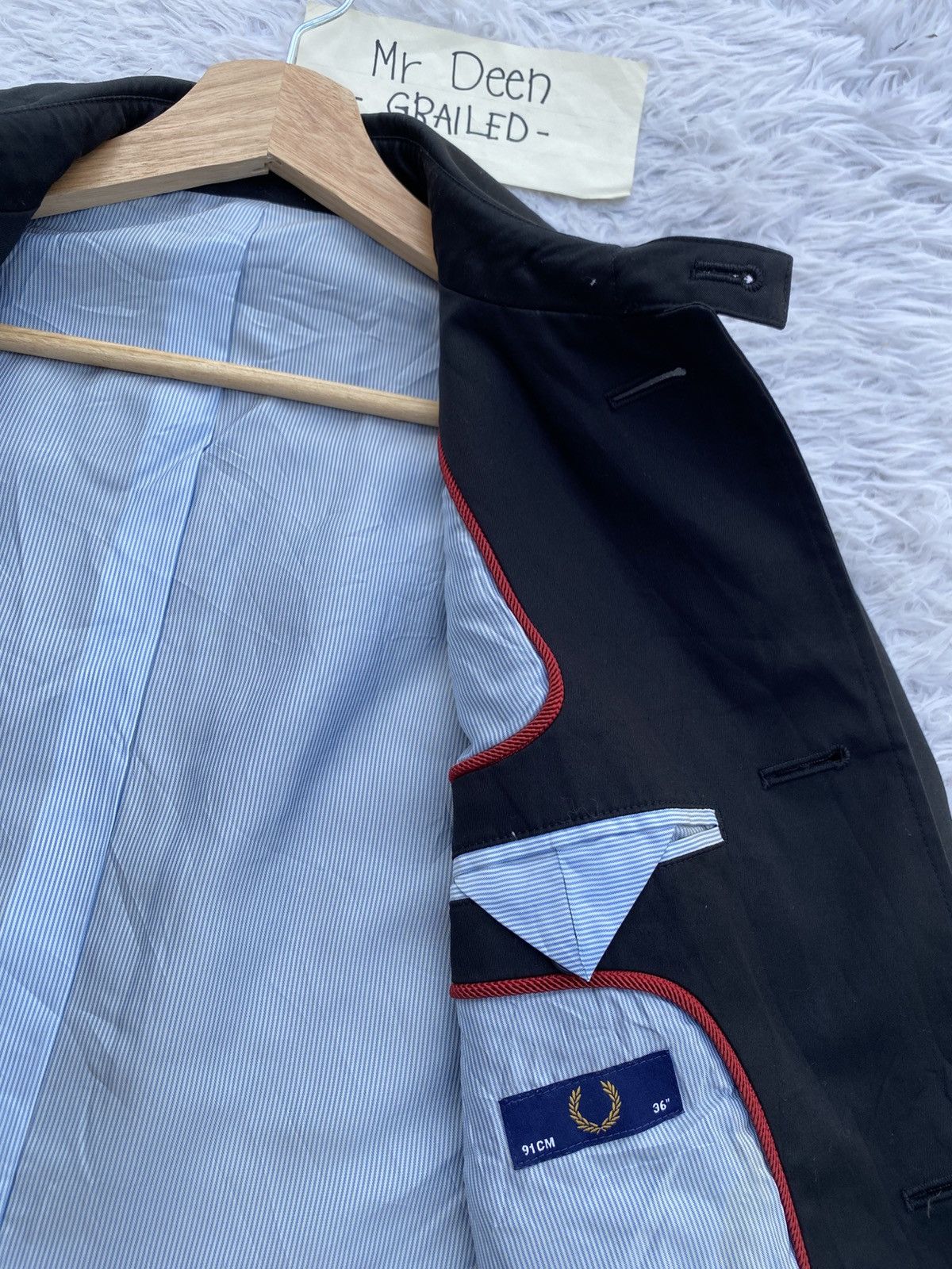 Fred Perry Rare Vintage Fred Perry Coat Size 34R - 8 Thumbnail