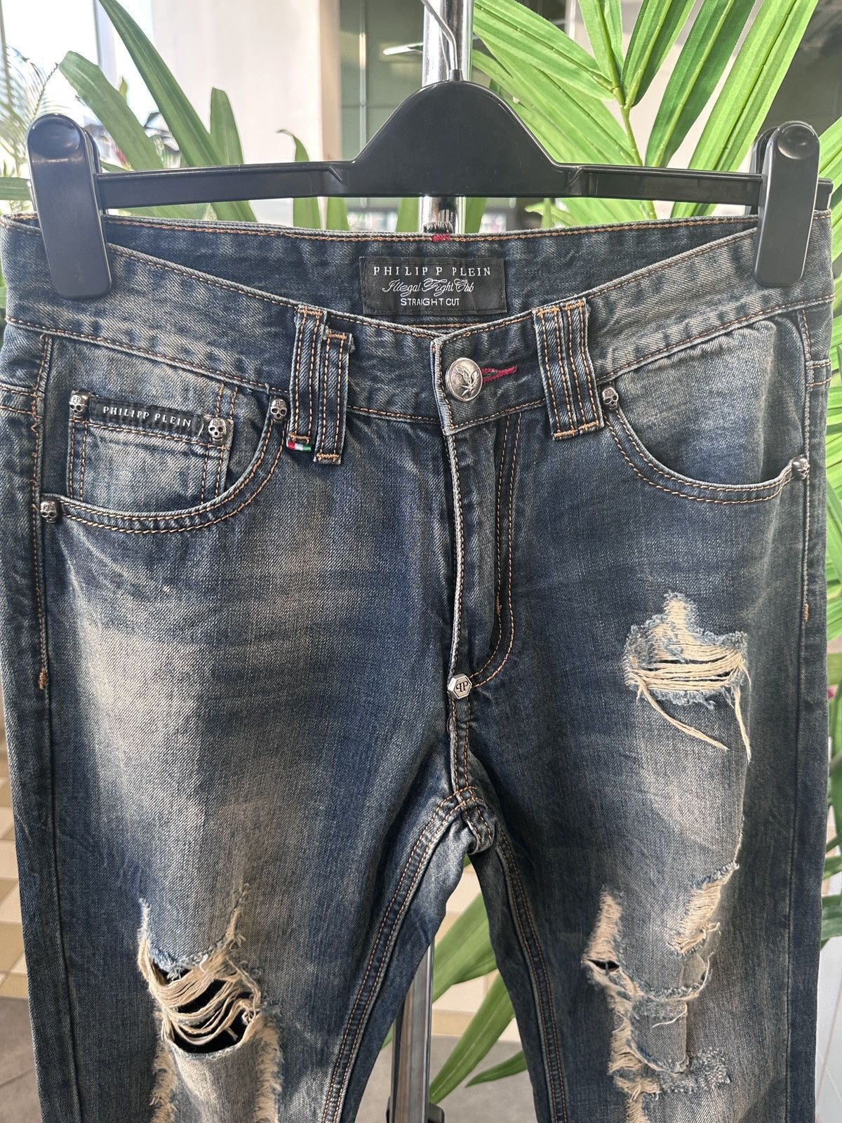 Philipp Plein Philipp Plein Illegal fight club Jeans Size US 30 / EU 46 - 3 Thumbnail