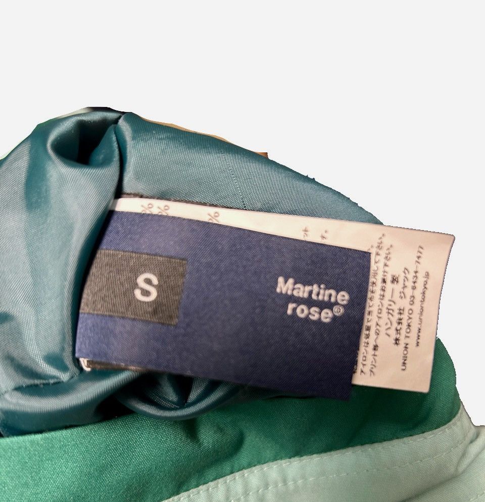 Martine Rose Martine Rose Green Anolak Size US XXL / EU 58 / 5 - 6 Thumbnail