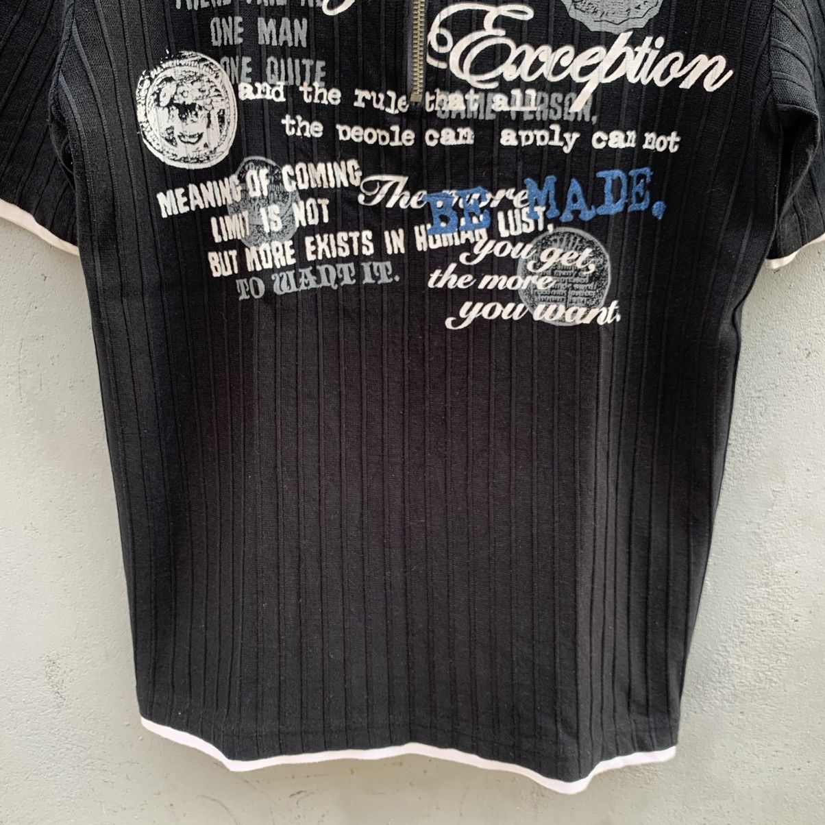 If Six Was Nine × Japanese Brand × Le Grande Bleu (L.G.B.) The Bay's Garden poem tee shirt japanese Harajuku Size US L / EU 52-54 / 3 - 7 Thumbnail