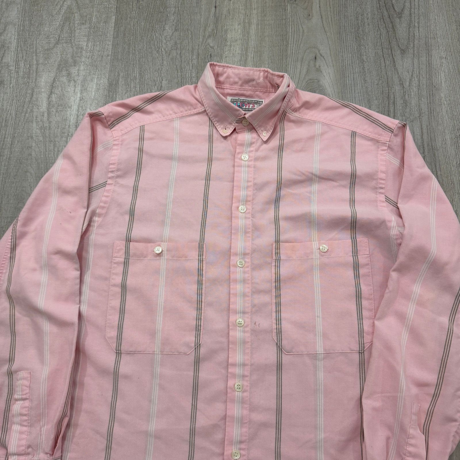 Levi's Vintage Levis International Collection Button Shirt Medium Size US M / EU 48-50 / 2 - 2 Thumbnail