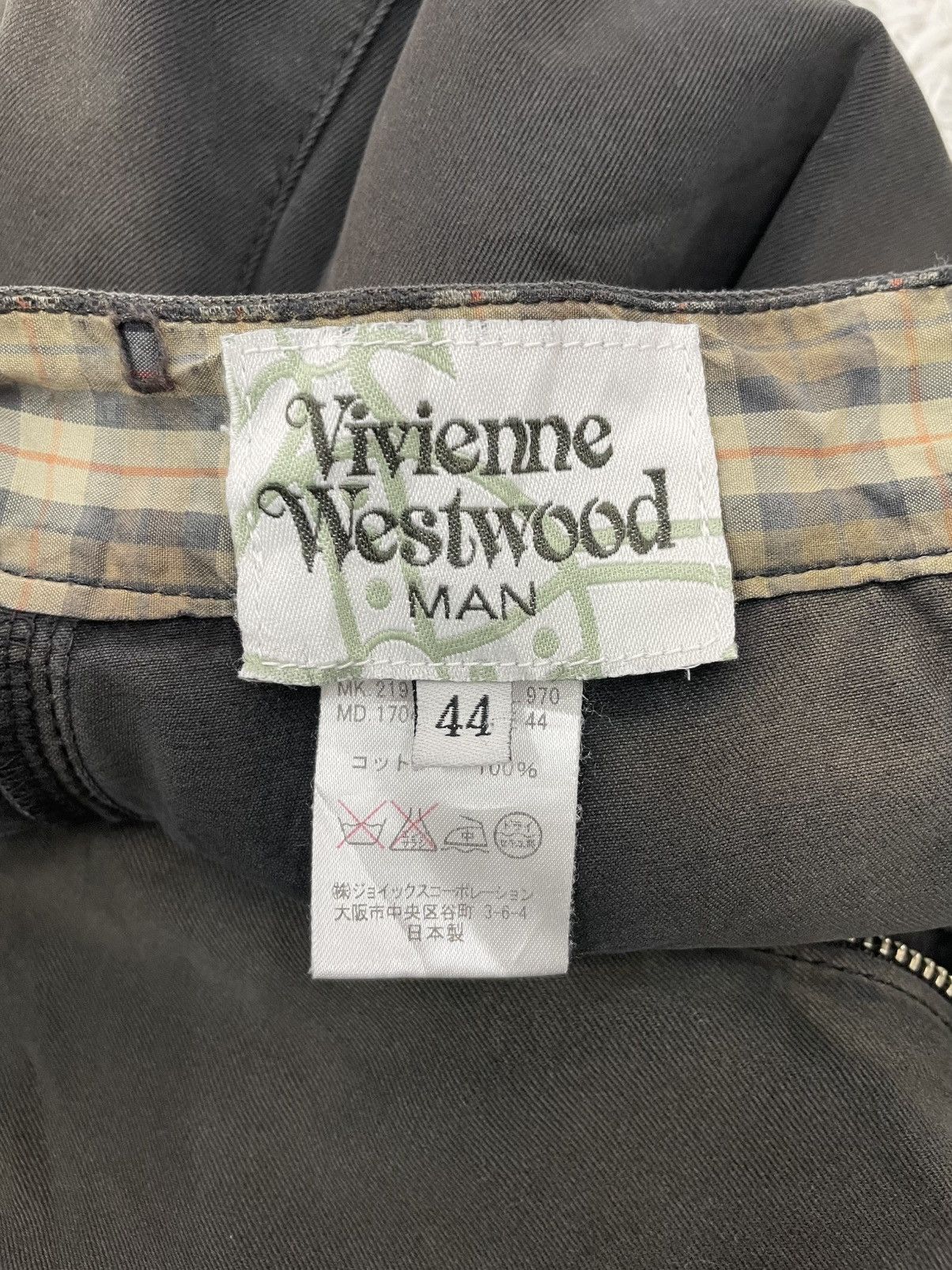 Vivienne Westwood Vintage Vivienne Westwood Man 00s 3D Cargo Pocket Faded Pant Size US 30 / EU 46 - 18 Thumbnail