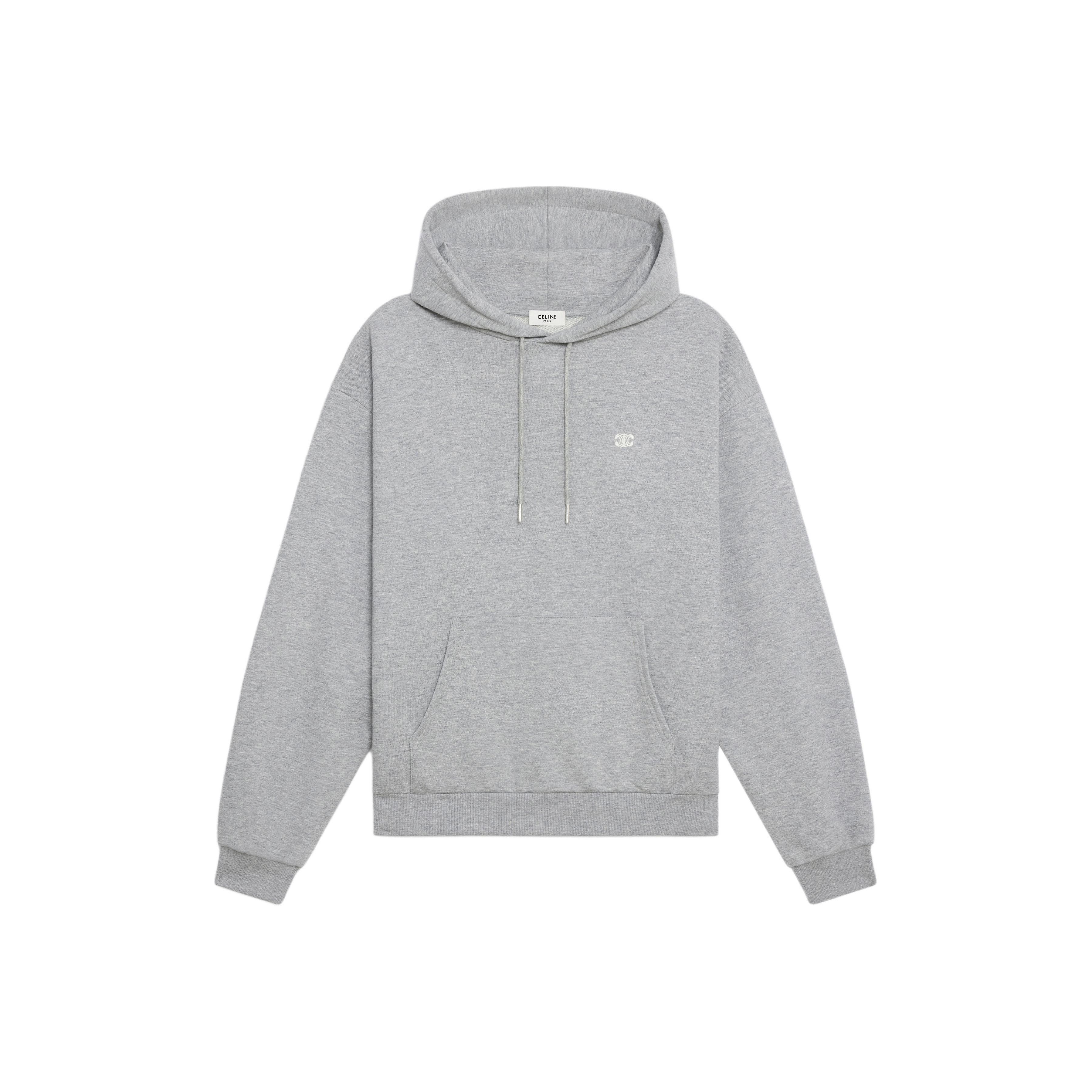 Celine CELINE Triomphe Logo Hoodie Size M Size US M / EU 48-50 / 2 - 1 Thumbnail