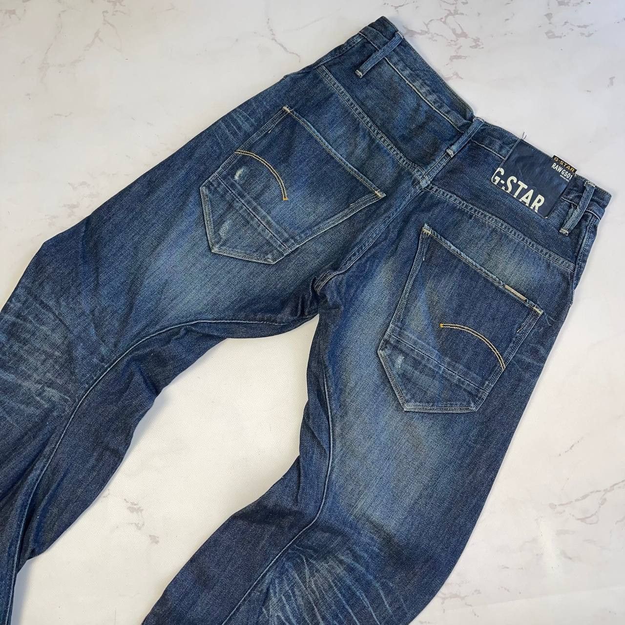 G-Star G Star Raw 30/30 ARC 3D Loose Tapered Denim Pant Jeans Size US 30 / EU 46 - 9 Thumbnail