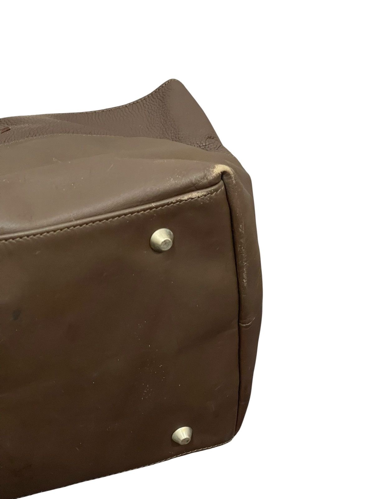 Genuine Leather Full Leather Tusting Handmade in England Tote Bag 6🟩 Size ONE SIZE - 8 Thumbnail