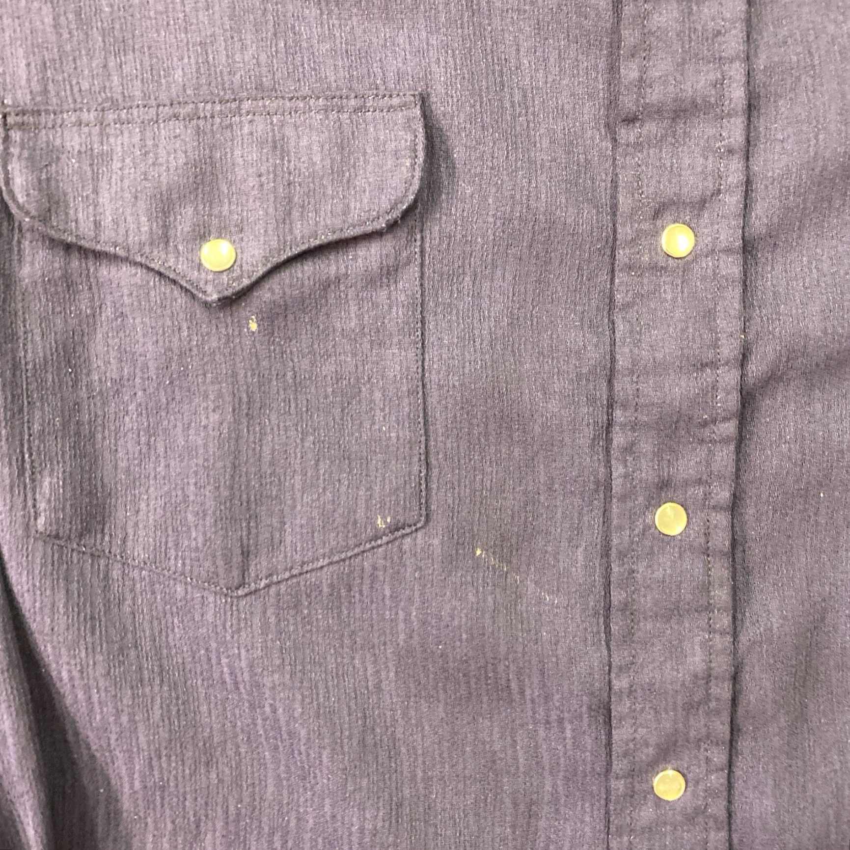 Vintage VINTAGE Ruddock Pearl Snap Western Shirt Men XL Blue Long Sleeve Cowboy Size US XL / EU 56 / 4 - 2 Thumbnail