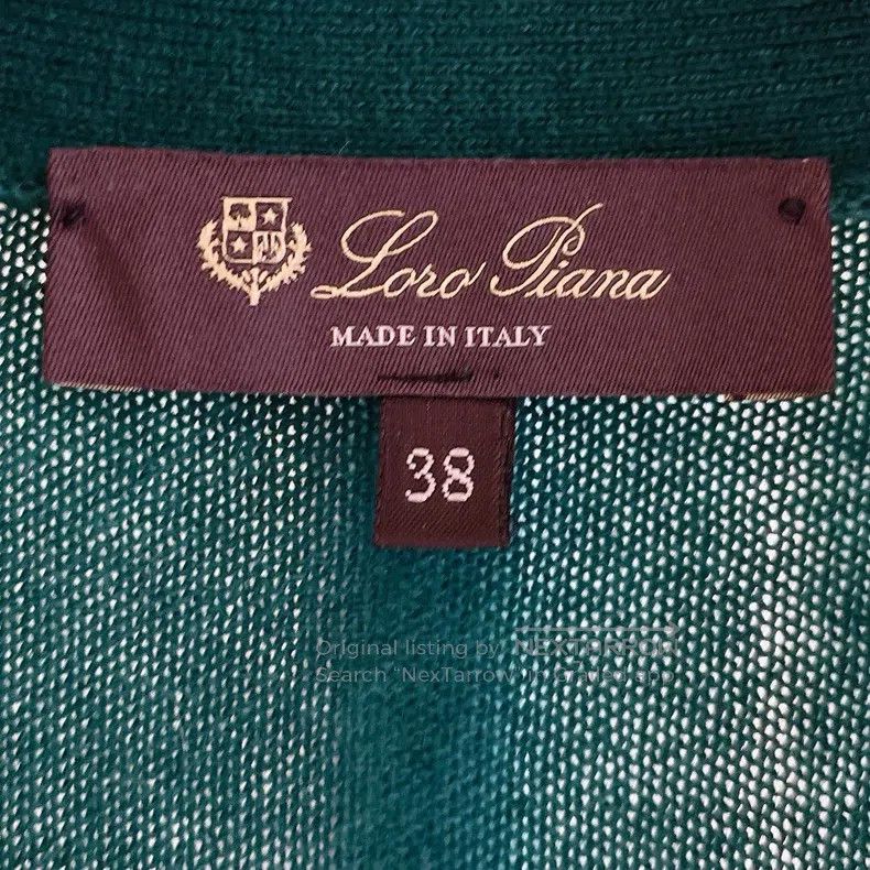 Loro Piana LORO PIANA Emerald Green Cashmere Knit Cardigan Size XS / US 0-2 / IT 36-38 - 7 Thumbnail