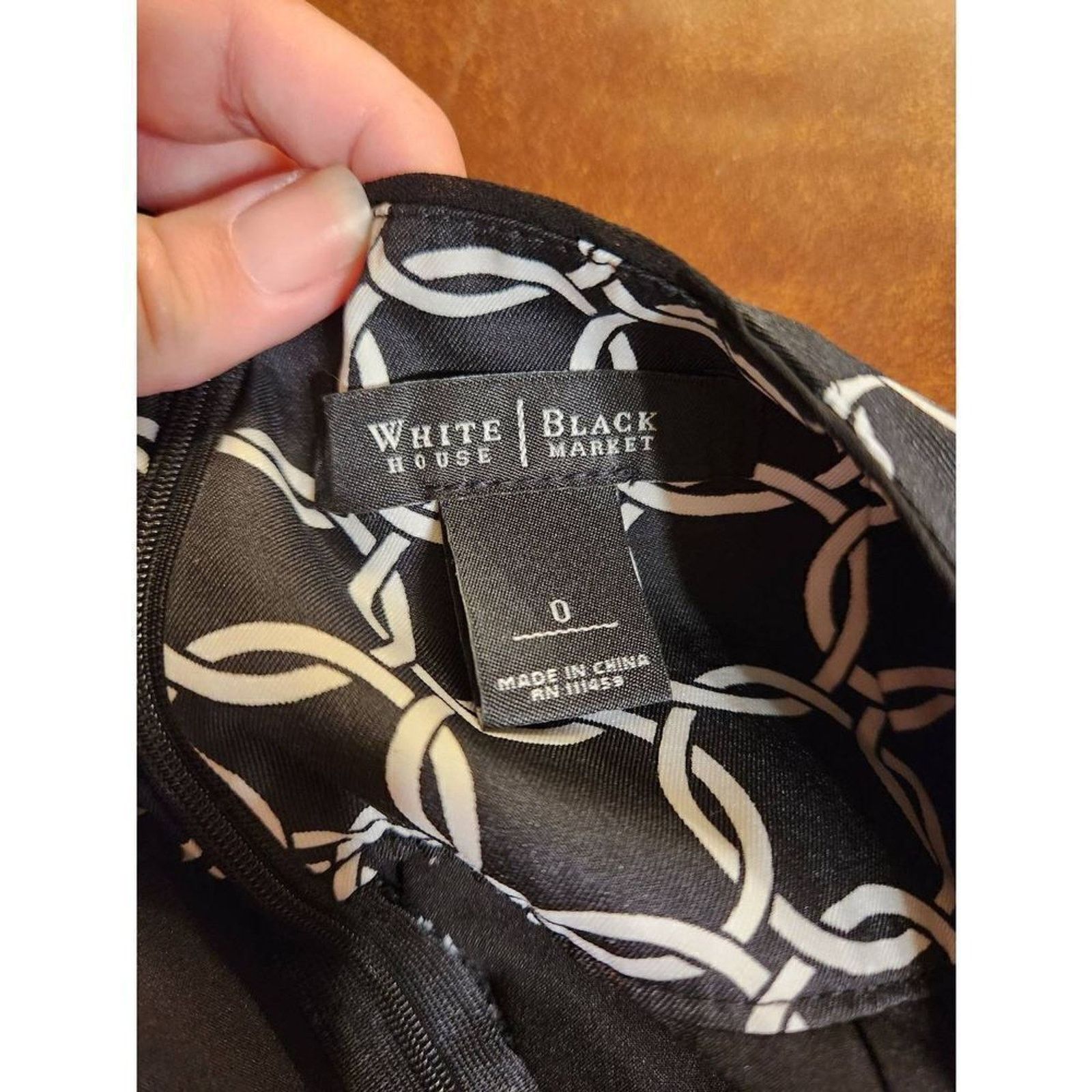 White House Black Market White house black market size 0 black skirt Size 25" / US 0 / IT 36 - 8 Thumbnail
