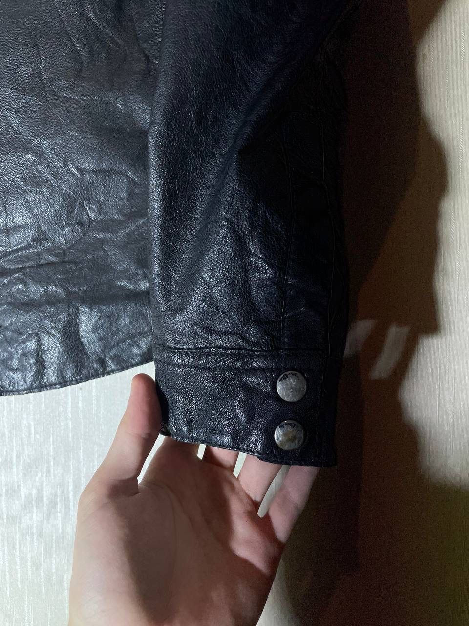 Allsaints × Vintage Allsaints Vintage Biker Leather Jacket Size US M / EU 48-50 / 2 - 8 Thumbnail