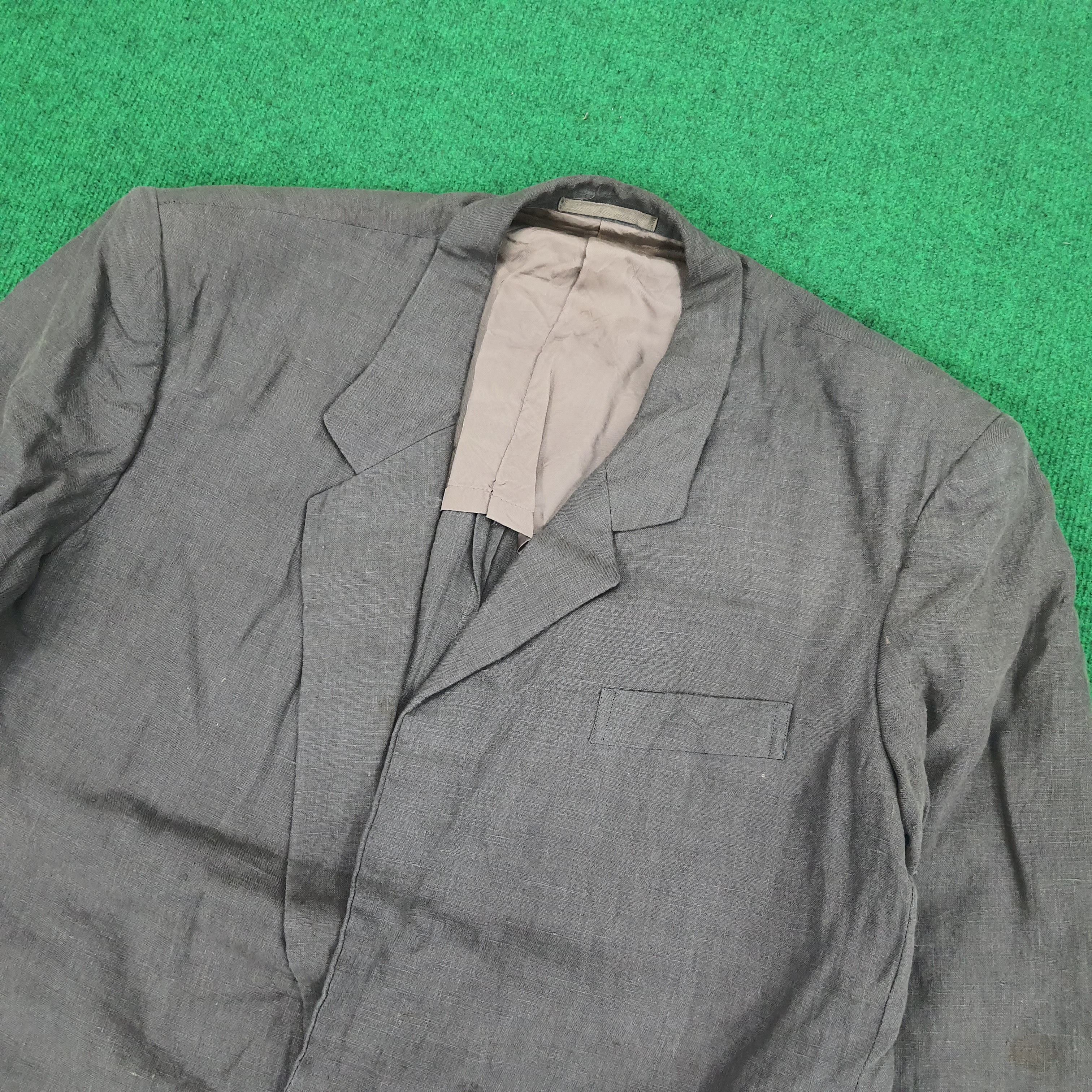 Japanese Brand × Y's for Men × Yohji Yamamoto Vintage Y's For Men by Yohji Yamamoto Blazer Size US M / EU 48-50 / 2 - 2 Thumbnail