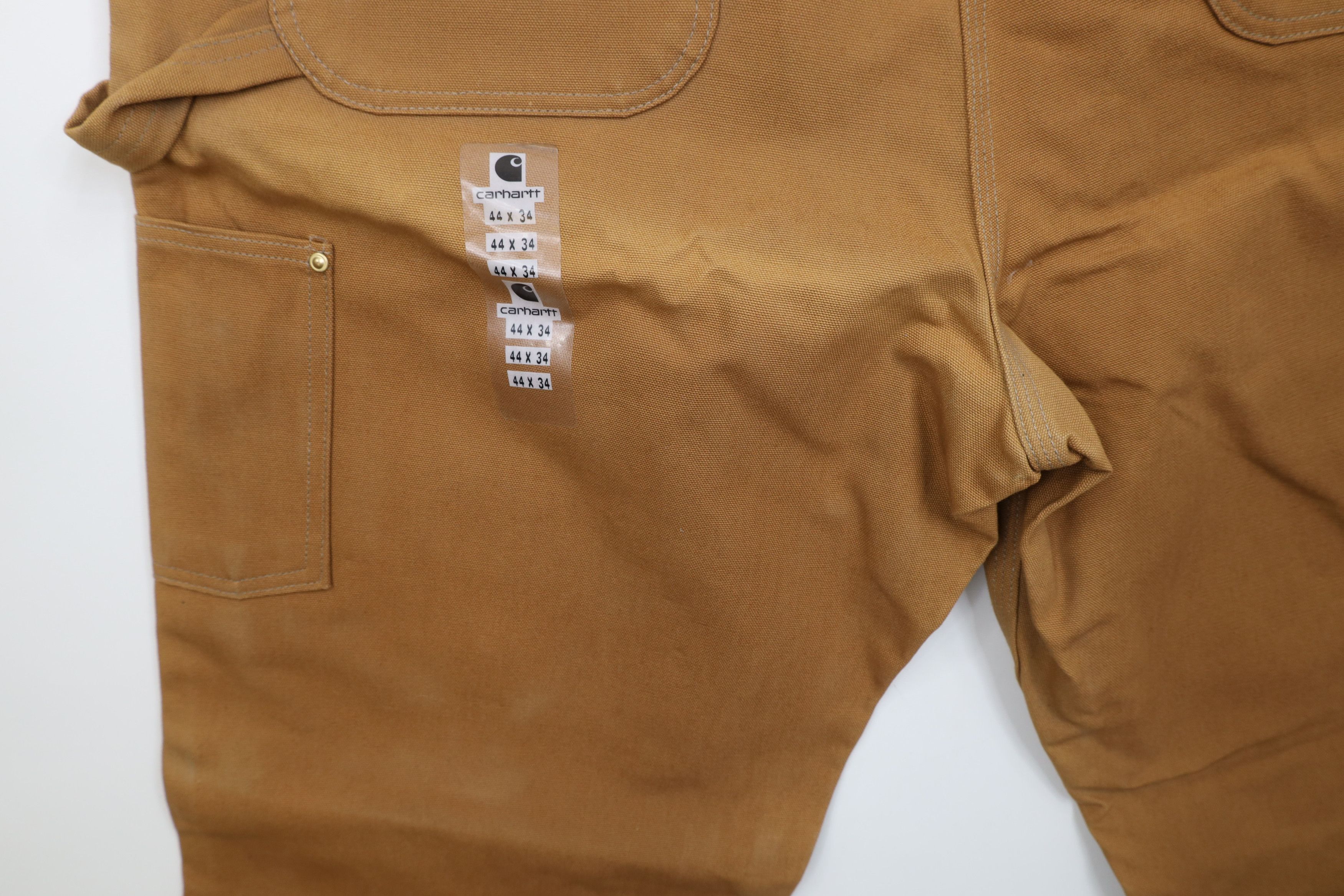 Carhartt Deadstock Vintage 90s Carhartt Wide Leg Pants Duck Brown USA Size US 44 / EU 60 - 11 Thumbnail
