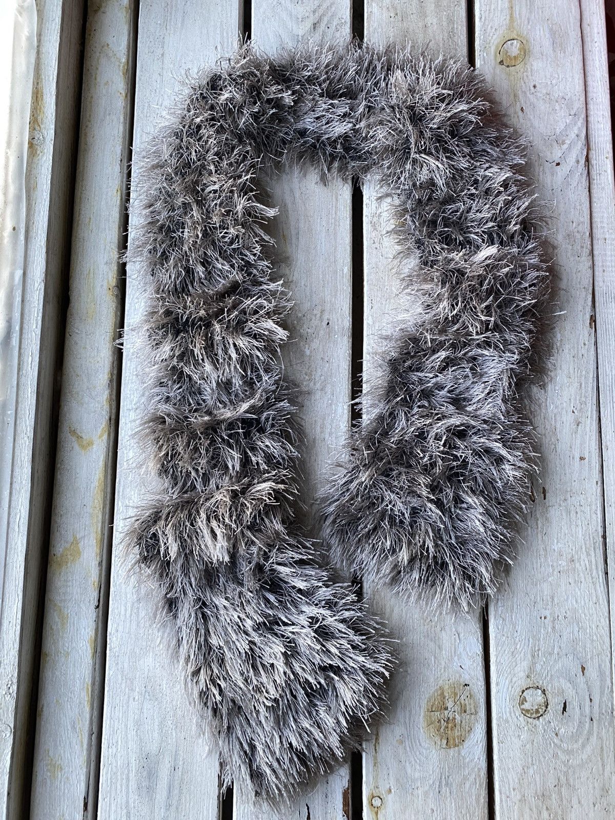 Japanese Brand × Vintage Avant Garde japanese fuzzy mohair Opium scarf vintage y2k Size ONE SIZE - 1 Thumbnail