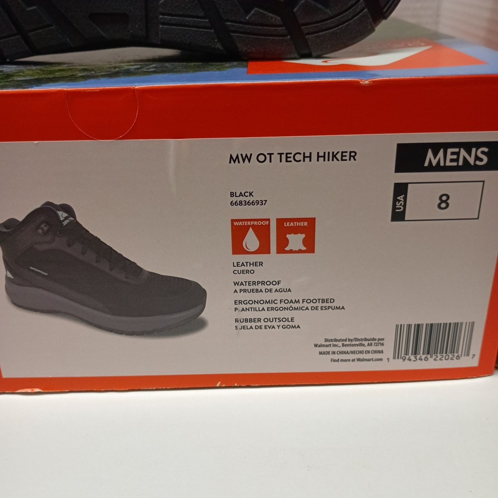 Other Men’s size 8 Ozark Trail Tech Hiker Waterproof Boots Black Size US 8 / EU 41 - 8 Thumbnail