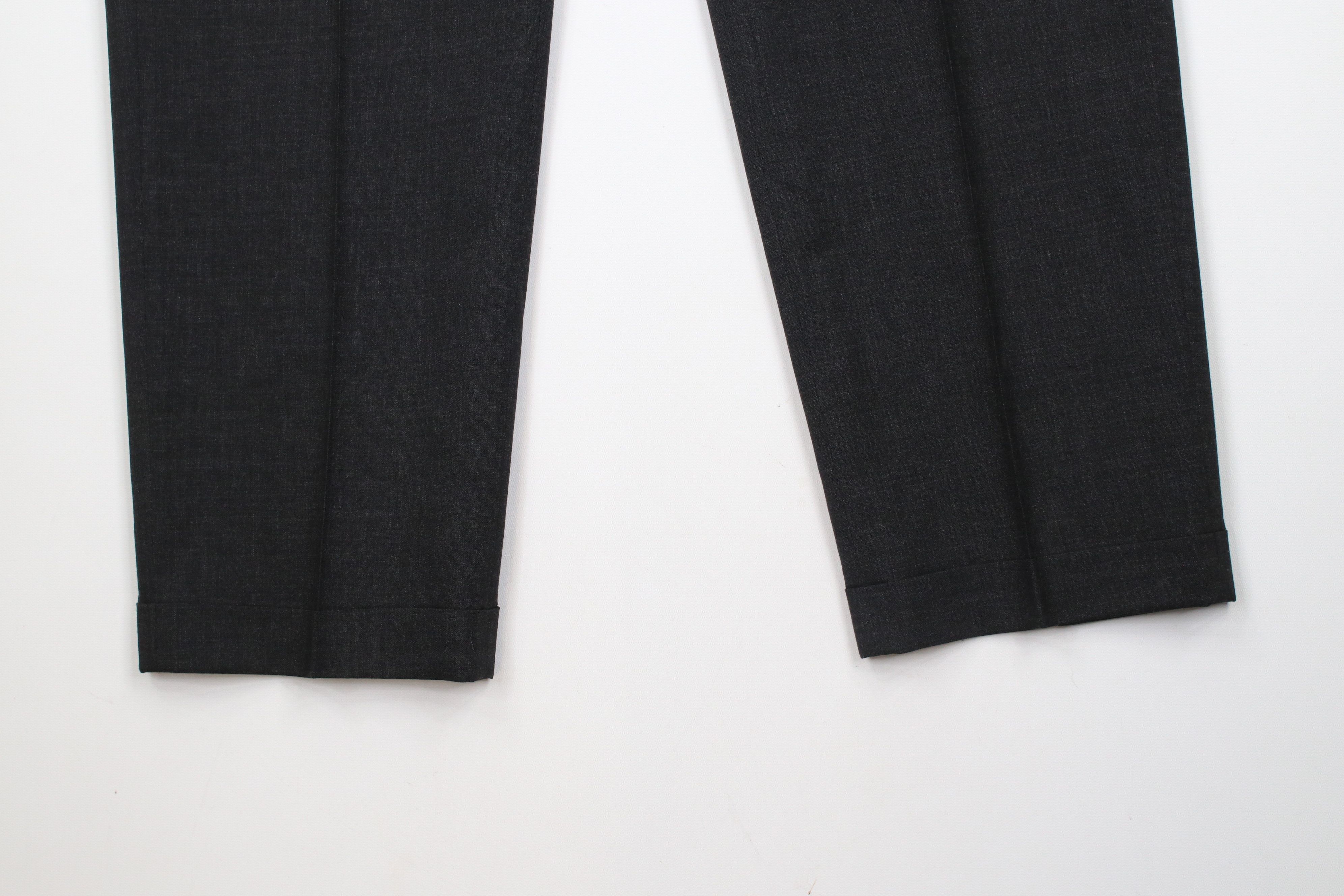 Tommy Hilfiger × Vintage Vintage 90s Tommy Hilfiger Cuffed Chino Pants Charcoal Gray Size US 30 / EU 46 - 4 Thumbnail
