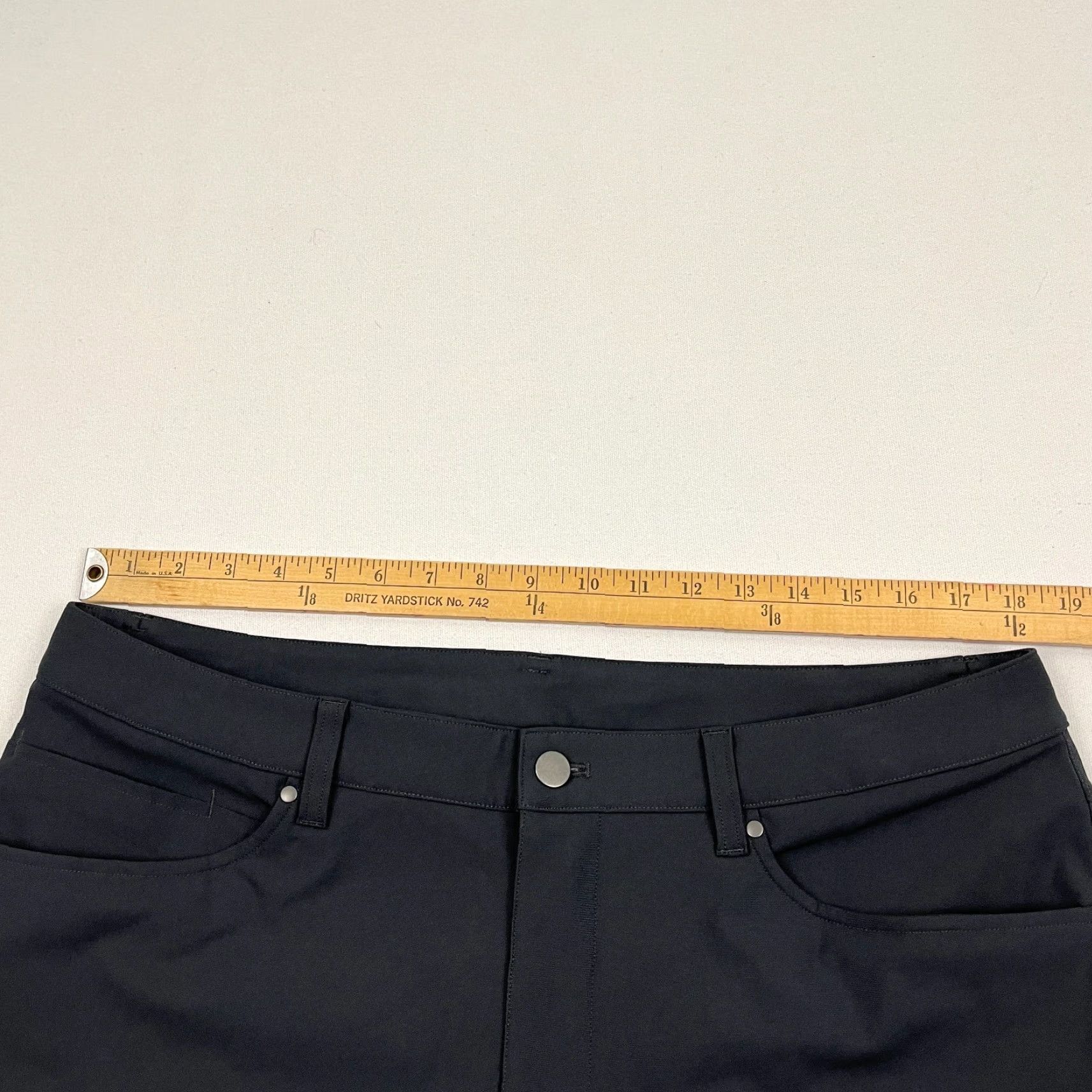 Lululemon Lululemon ABC Pants Mens 36x29 Classic Dark Gray Active Golf Performance M5AR5S Pants Size US 36 / EU 52 - 4 Thumbnail