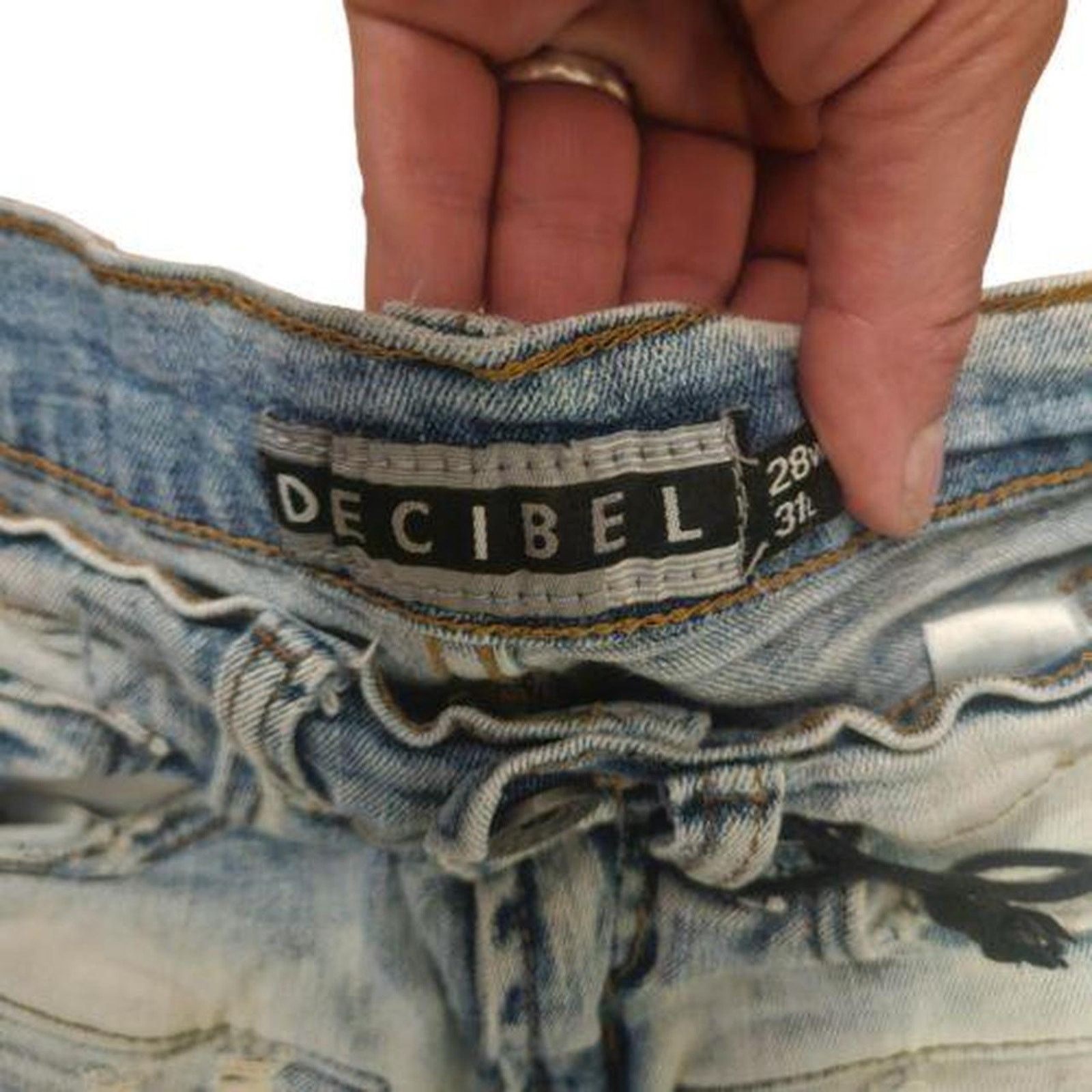 Other Decibel distress moto jeans Size US 28 / EU 44 - 2 Thumbnail