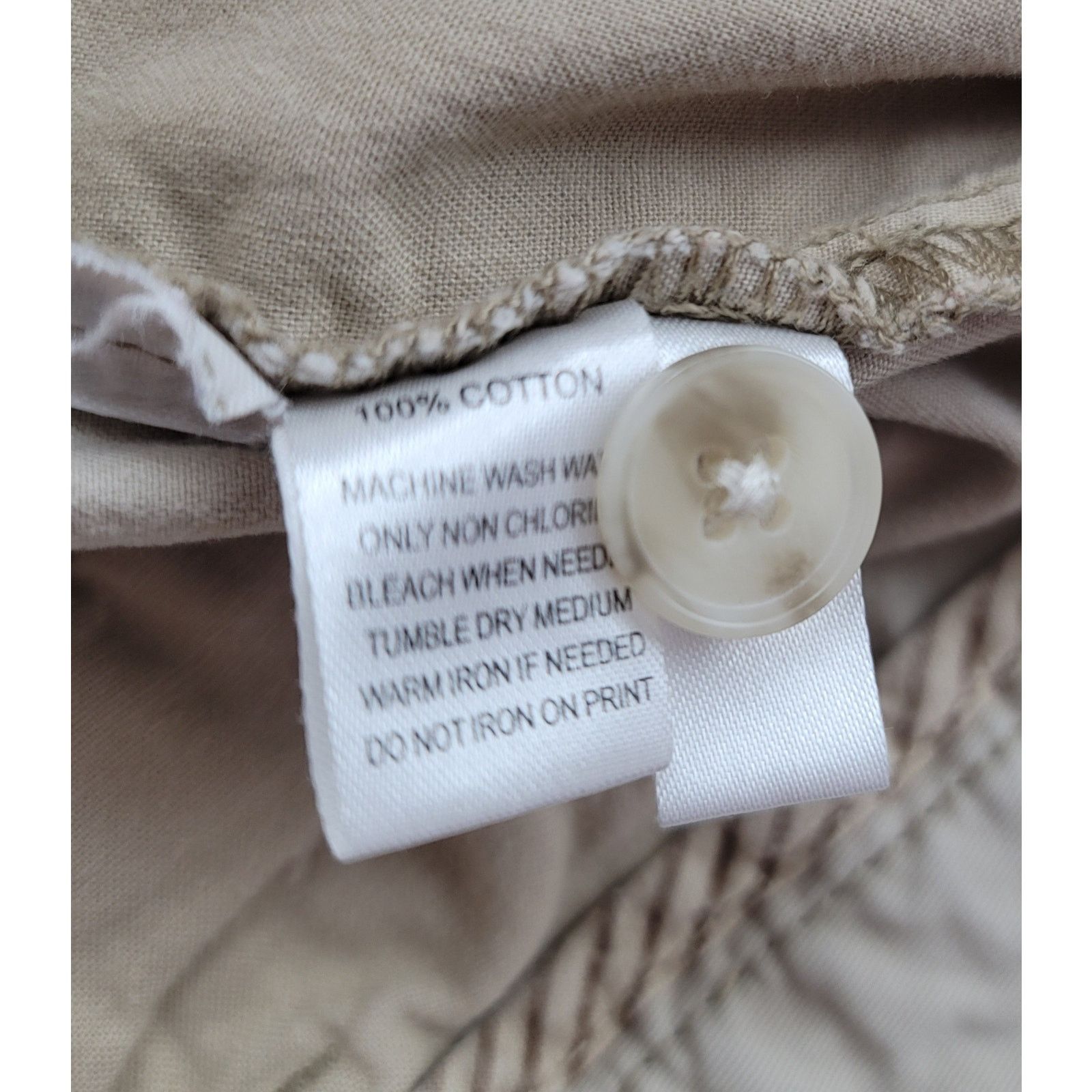 Other Ann Taylor Loft Beige Mid Rise Chino Shorts 6 Lightweight Size 28" / US 6 / IT 42 - 5 Thumbnail