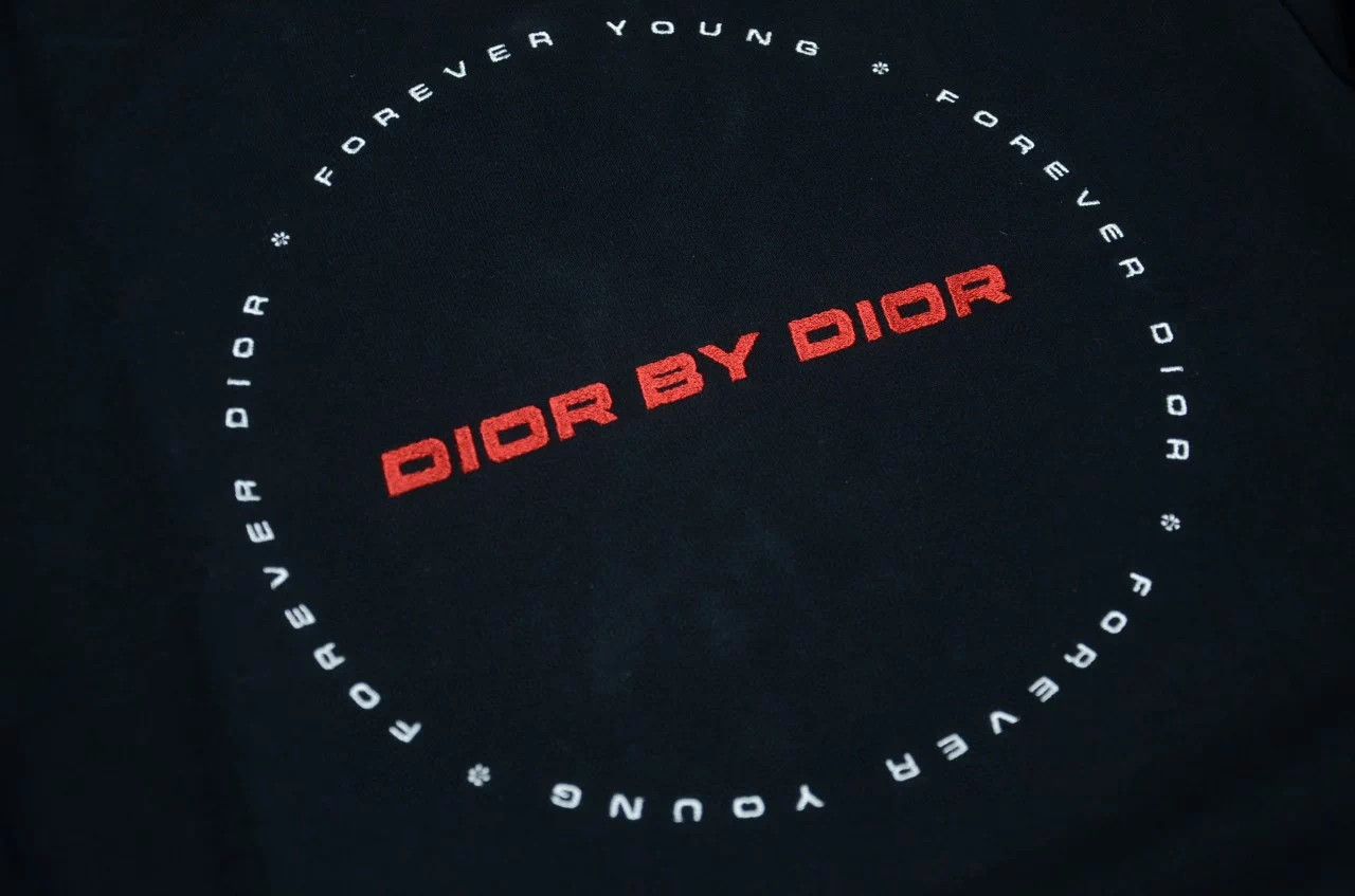 Dior Dior by Dior Classic Black Slogan Hoodie L Size US L / EU 52-54 / 3 - 3 Thumbnail