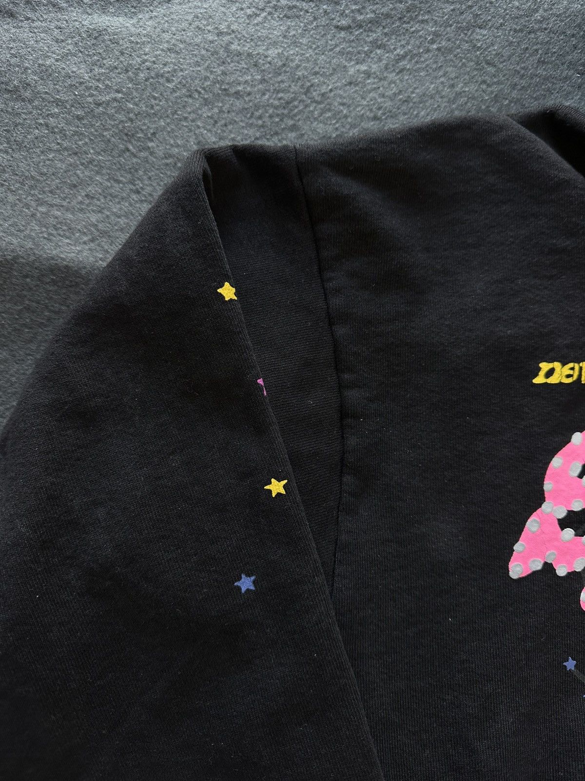 Sp5der Sp5der pink v2 hoodie Black Size US L / EU 52-54 / 3 - 5 Thumbnail