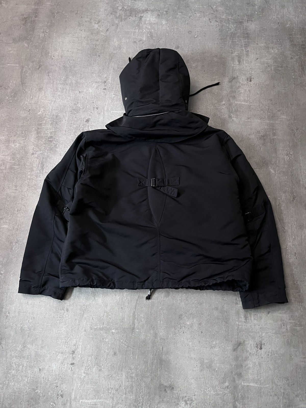 Raf by Raf Simons Raf by Raf Simons F/W 2008 Bondage hooded black jacket Size US M / EU 48-50 / 2 - 11 Thumbnail