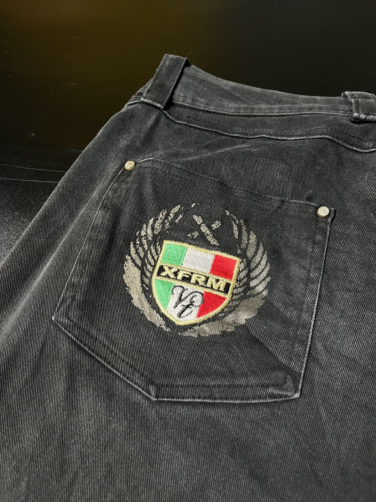 If Six Was Nine × Japanese Brand × Le Grande Bleu (L.G.B.) Japanese XFRM chains Jeans Size US 32 / EU 48 - 9 Thumbnail