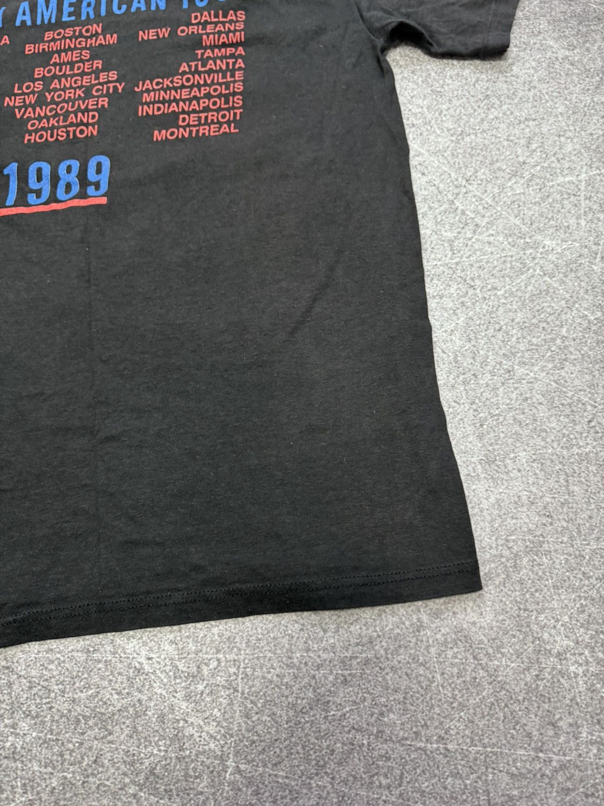 Band Tees Rolling Stones 1989 Steel Wheels Tour Concert T Shirt 50/50 Size US XL / EU 56 / 4 - 18 Thumbnail