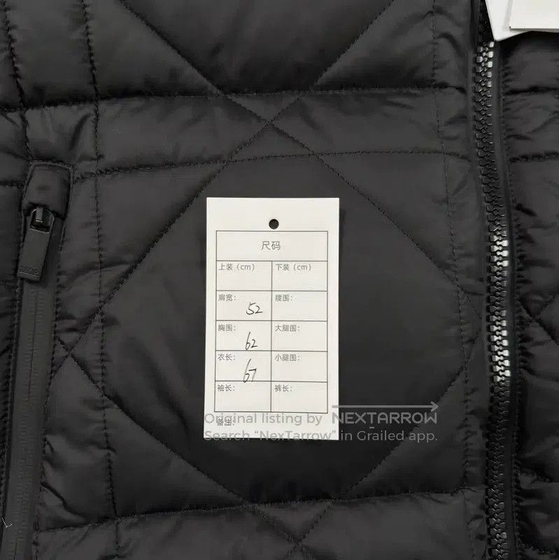 Dior Dior Men's Black Puffer Jacket . Size US M / EU 48-50 / 2 - 9 Thumbnail