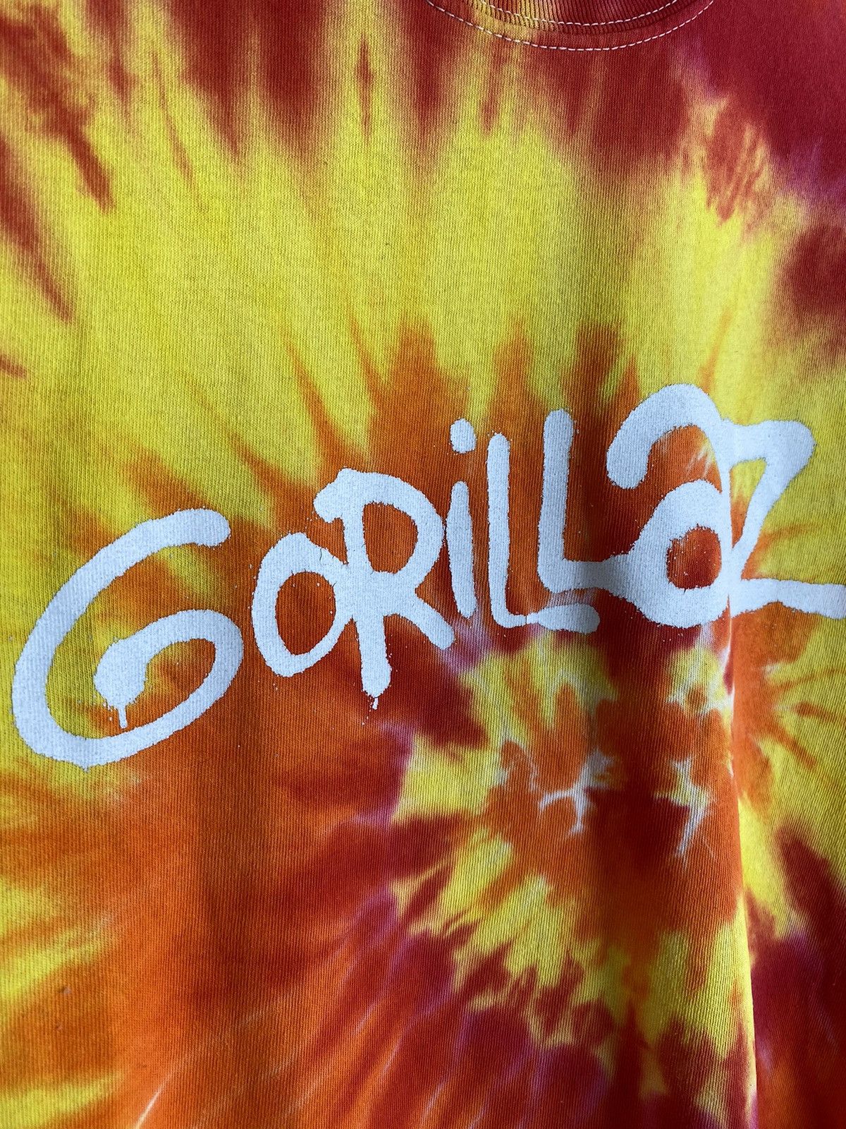 Band Tees Gorillaz Logo Tie Dye Tee Size US S / EU 44-46 / 1 - 3 Thumbnail