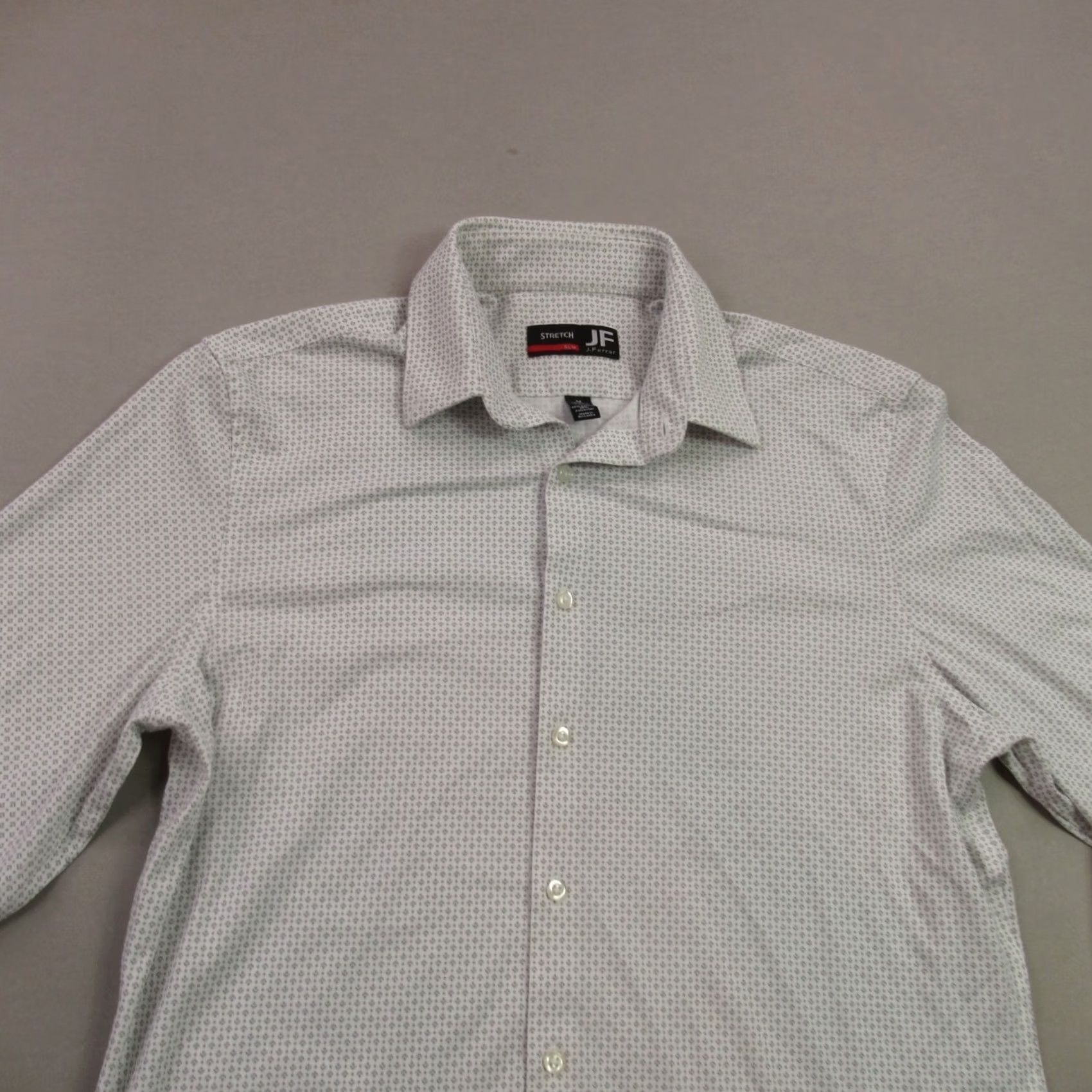 Vintage J. Ferrar Shirt Mens M Long Sleeve Slim Fit Button Front Stretch Casual Size US M / EU 48-50 / 2 - 3 Thumbnail