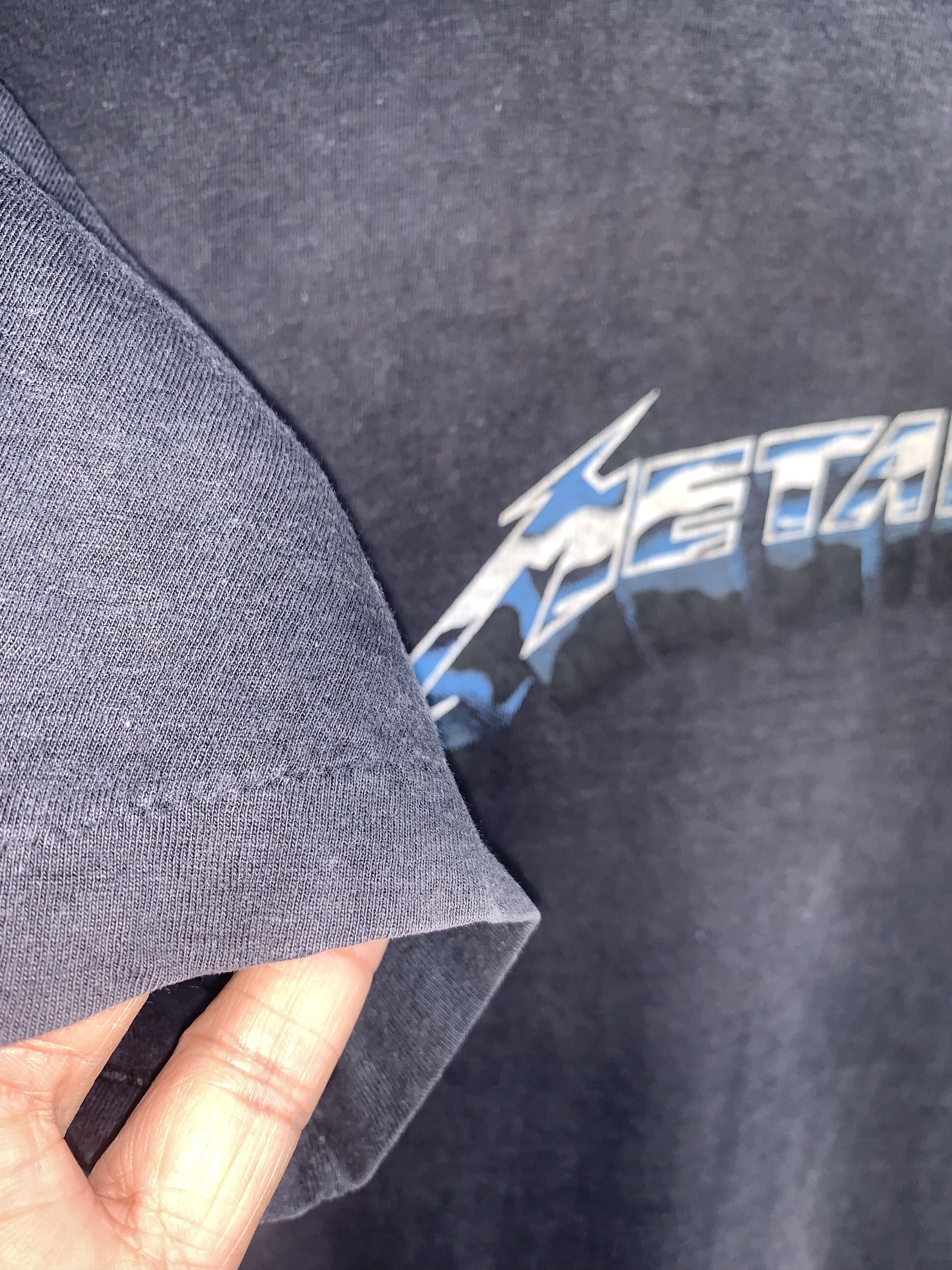 Metallica Metallica Japan Tour 80's Vintage Band T-Shirt Size US M / EU 48-50 / 2 - 4 Thumbnail