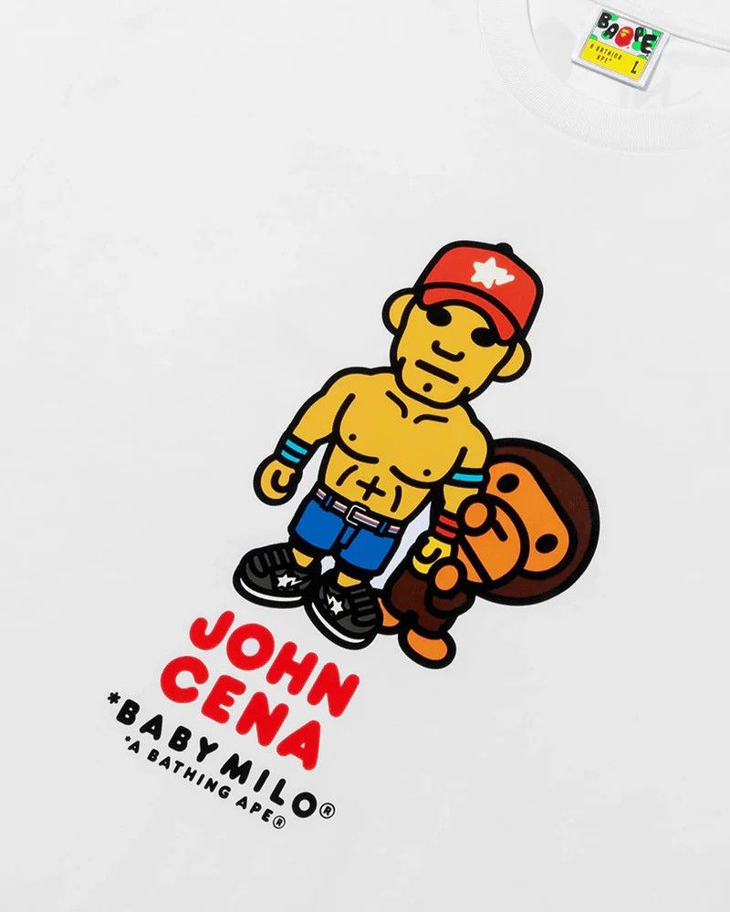 Bape Bape Baby Milo WWE Tee Size ONE SIZE - 2 Thumbnail
