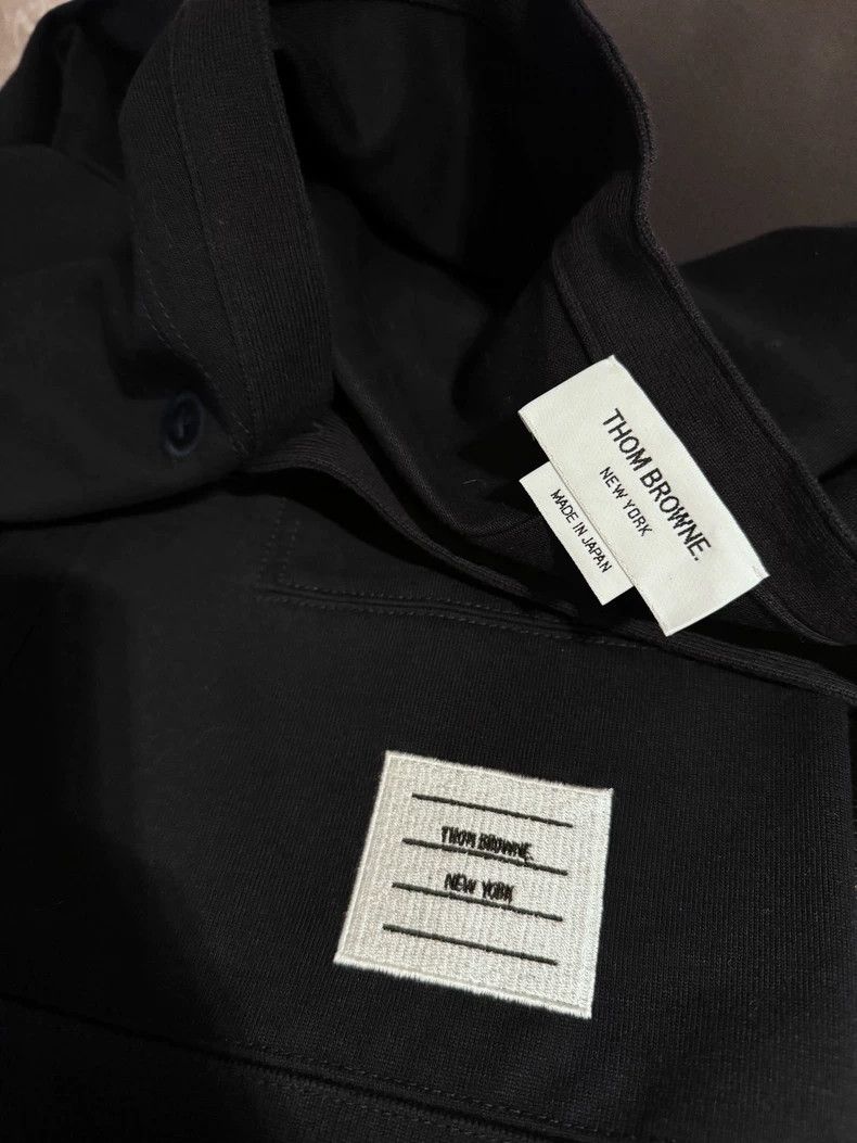 Thom Browne Thom Browne size1 Dark blue cotton embroidered cardigan Size US S / EU 44-46 / 1 - 3 Thumbnail