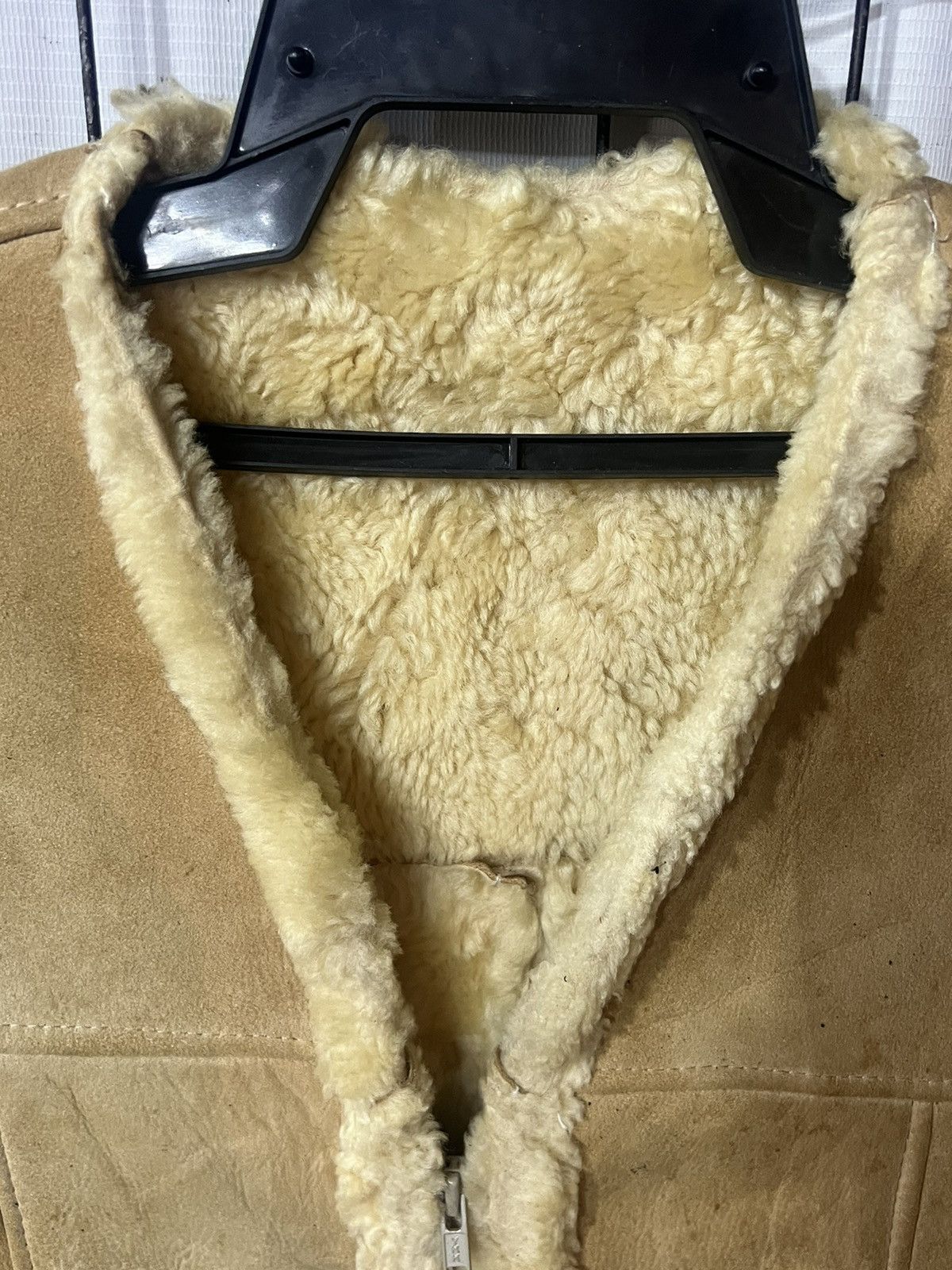 Other CRESTONS VEST JACKET ZIPPER SHEEPSKIN HANDCRAFTED Size US M / EU 48-50 / 2 - 4 Thumbnail