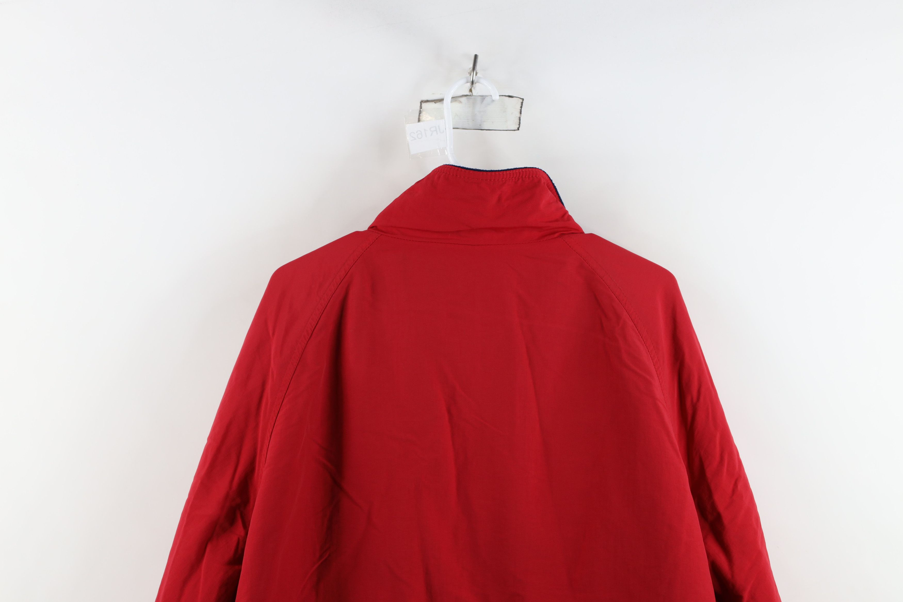 Lands' End Vintage 90s Lands End Fleece Lined Squall Jacket Red USA Size US XL / EU 56 / 4 - 16 Thumbnail