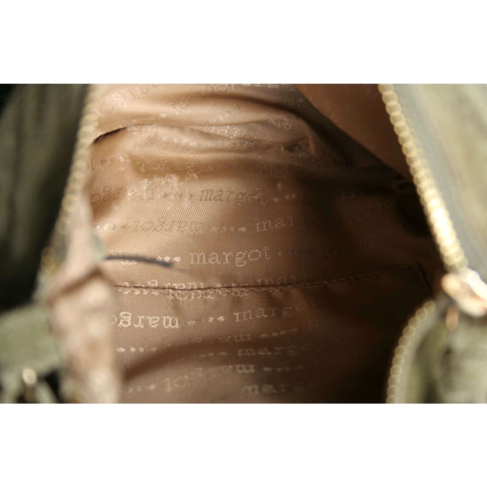 Olive MARGOT Remy Olive Green Suede Adjustable Crossbody Shoulder Hobo Bag Purse Purse Size ONE SIZE - 7 Thumbnail