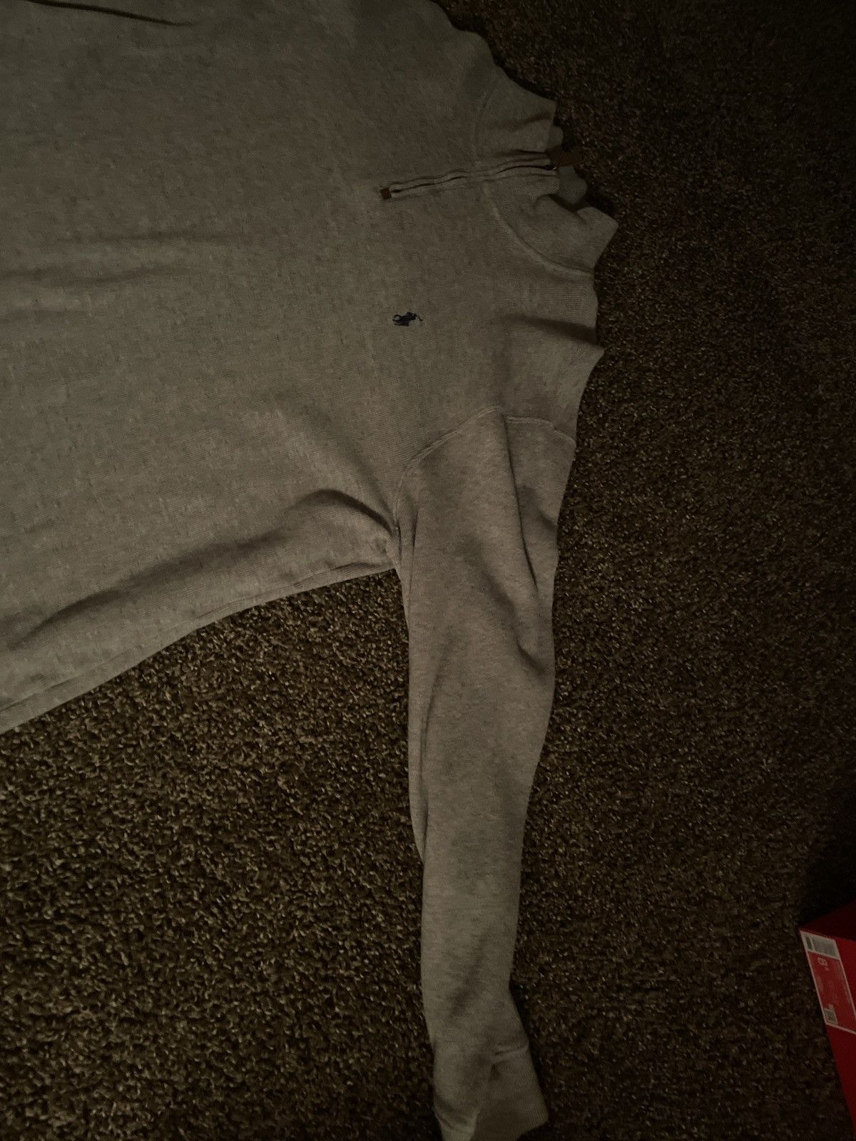 Polo Ralph Lauren Polo Ralph Lauren Jacquard Quarter Zip Size US XL / EU 56 / 4 - 4 Thumbnail