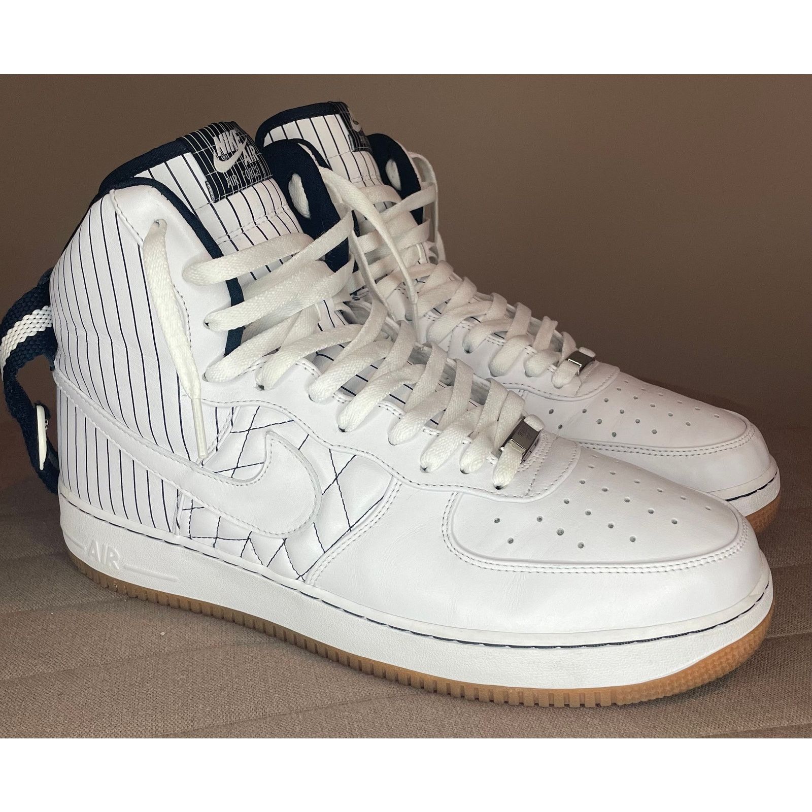 Nike Nike Air Force 1 High Premium "Yankees" - Size 13 Men's Size US 13 / EU 46 - 11 Thumbnail