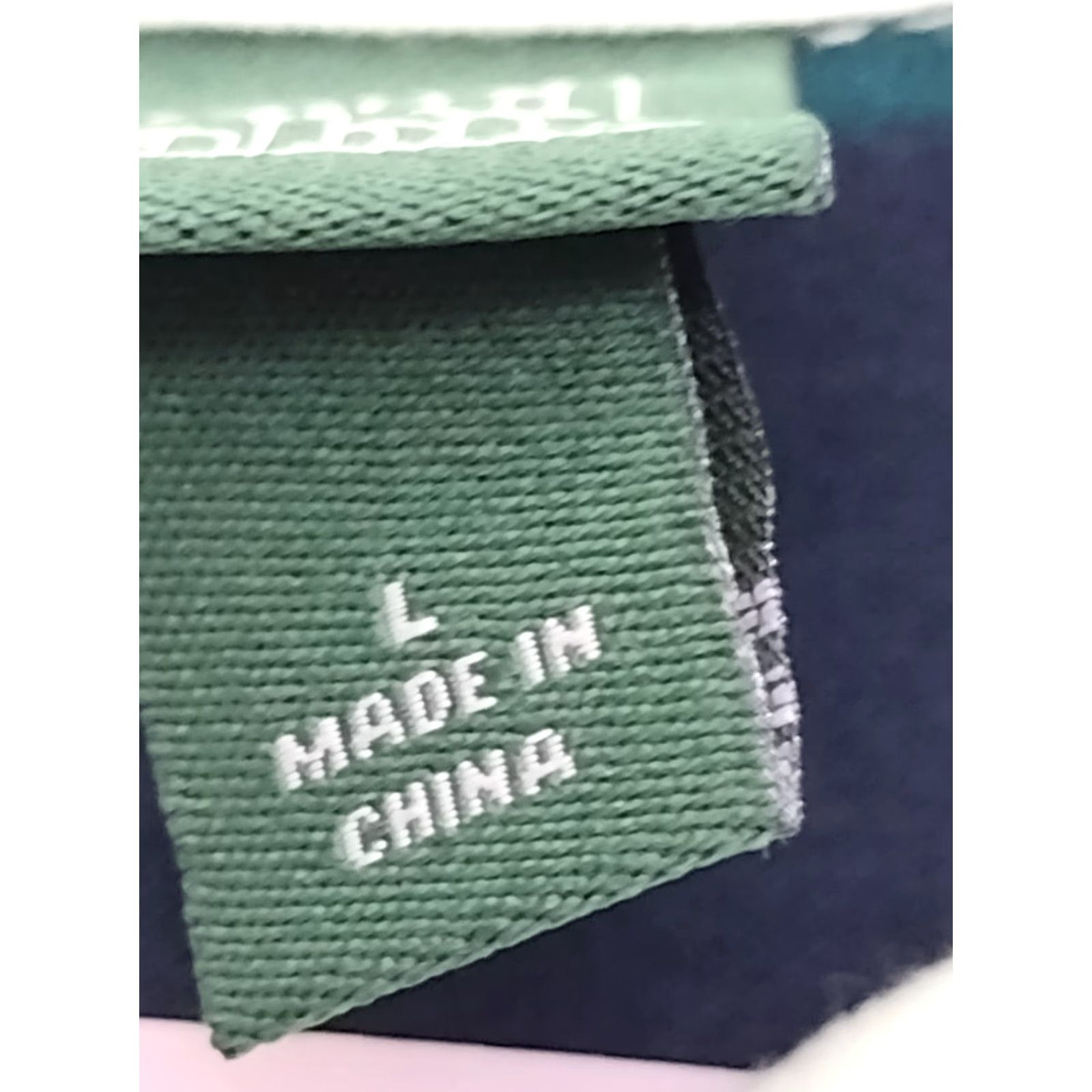 Vintage Wild Fable Polo Tee Shirt Navy Blue Teal Tan Stripes Long Sleeve Size L Women Polo Shirt Striped Preppy Size L / US 10 / IT 46 - 5 Thumbnail