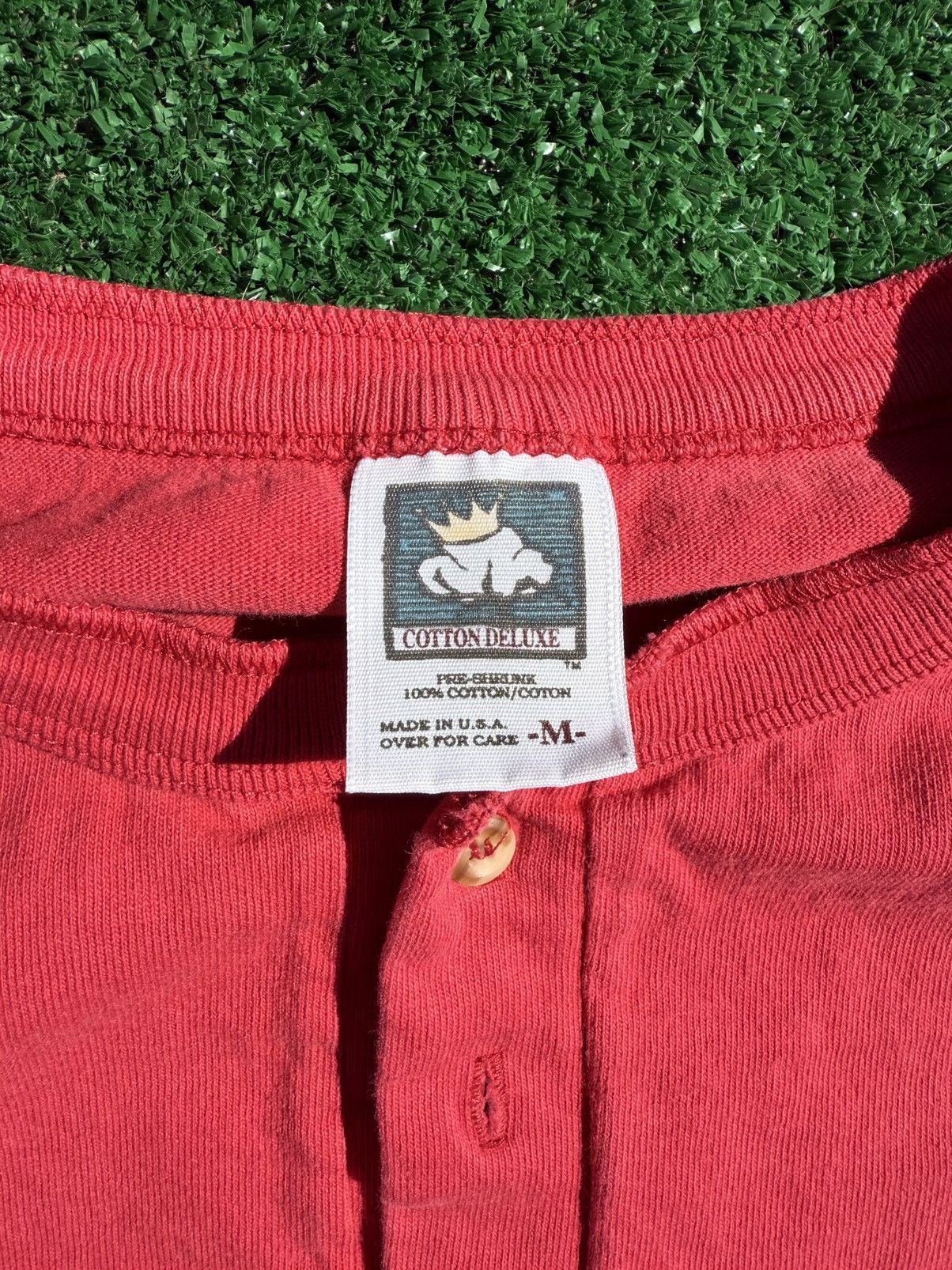 Japanese Brand × Vintage 90’s Cotton Deluxe Long-Sleeve Size US M / EU 48-50 / 2 - 3 Thumbnail