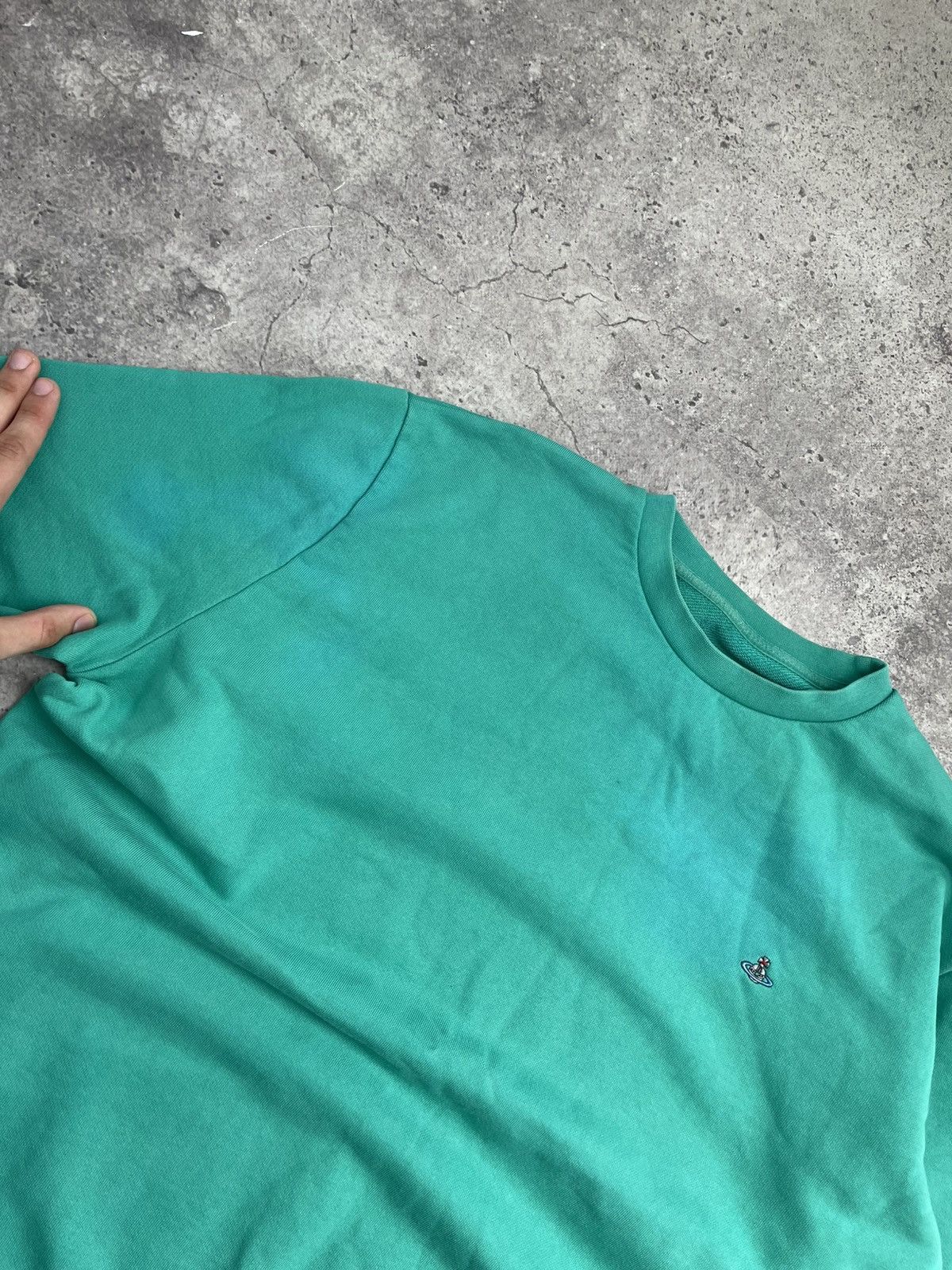 Vivienne Westwood Vintage Vivienne Westwood Sweatshirt Orb Logo Basic Pullover Size US XL / EU 56 / 4 - 4 Thumbnail