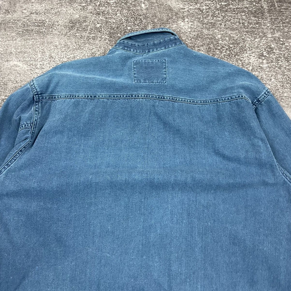 Levi's Vintage Levi’s Rare Denim Western Shirt Size US L / EU 52-54 / 3 - 11 Thumbnail