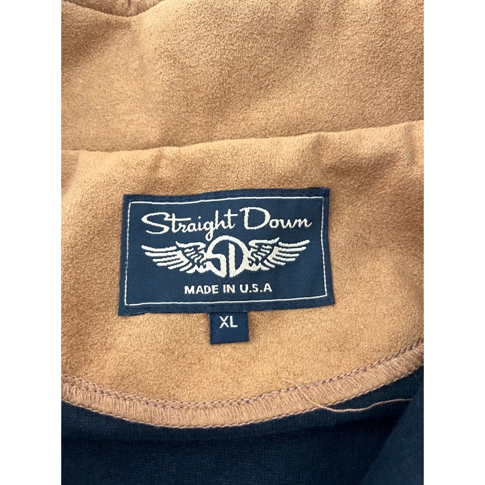 Vintage VINTAGE Straight Down 90s Y2K Golf Fleece Henley Sweatshirt Pullover Jacket Mens XL Blue Size US XL / EU 56 / 4 - 5 Thumbnail