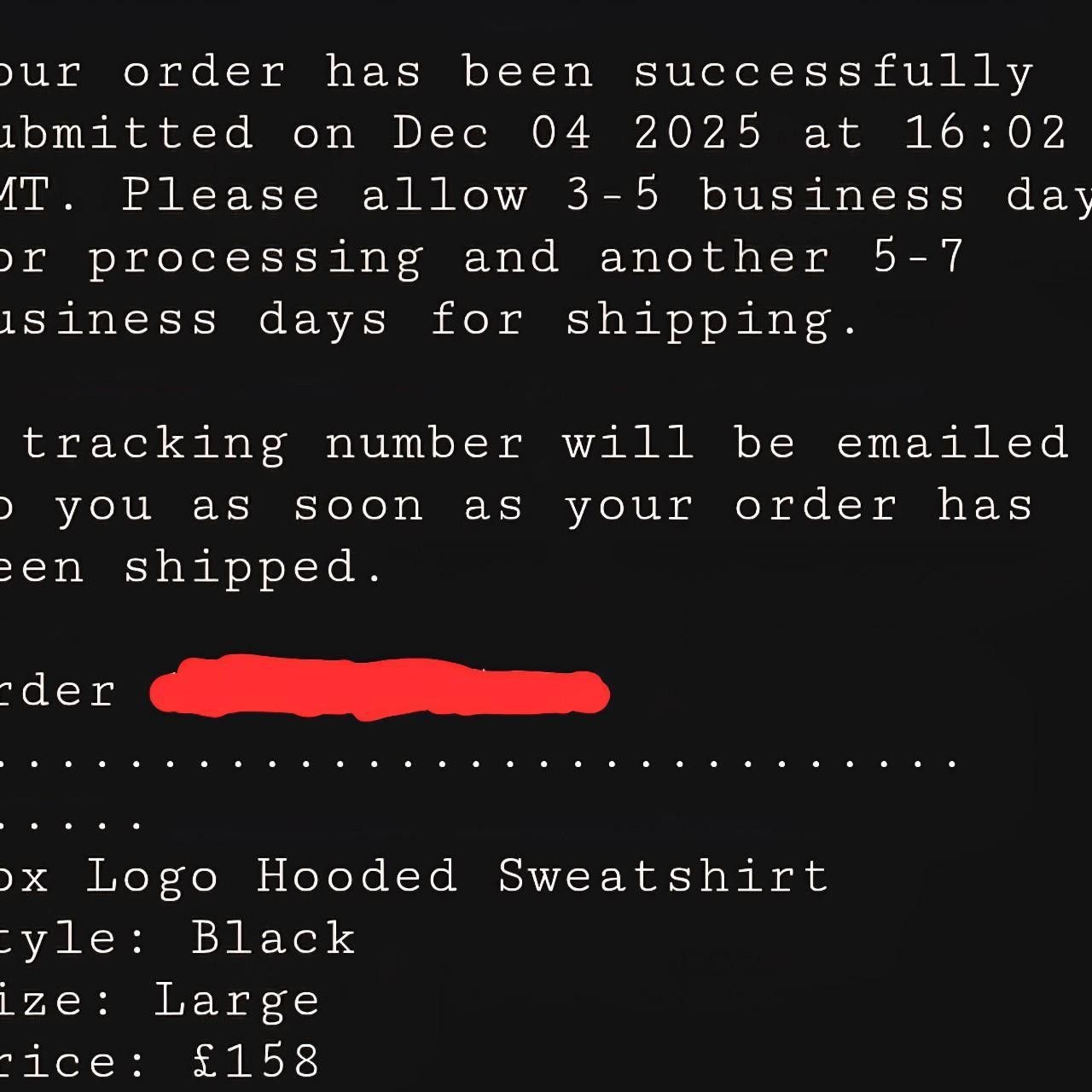 Supreme Supreme Men's Black Hoodie Size US L / EU 52-54 / 3 - 8 Thumbnail