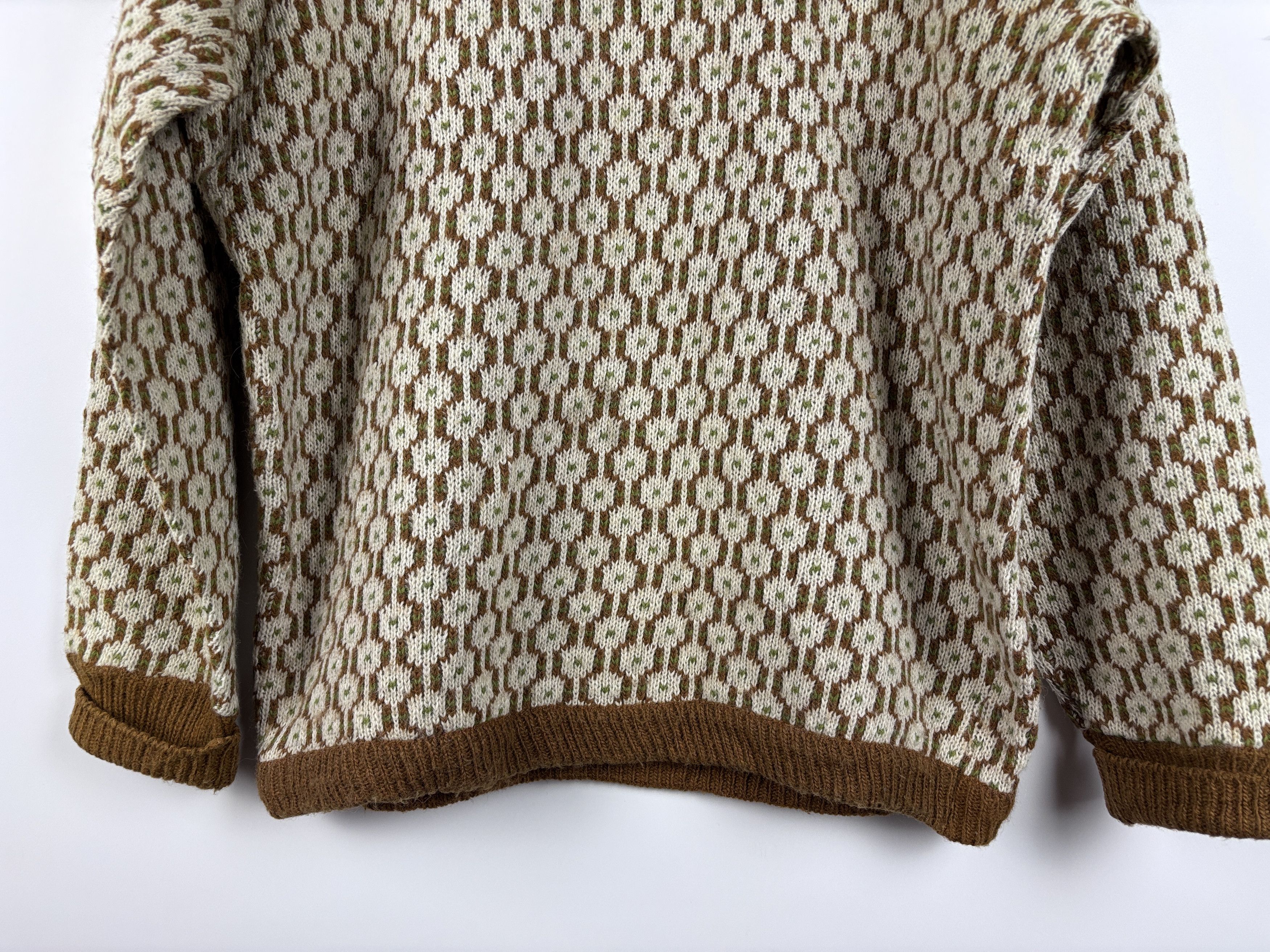 Vintage Vintage Fana Knit Wool Fisherman Sweater Norway Pullover 50 Size US M / EU 48-50 / 2 - 5 Thumbnail