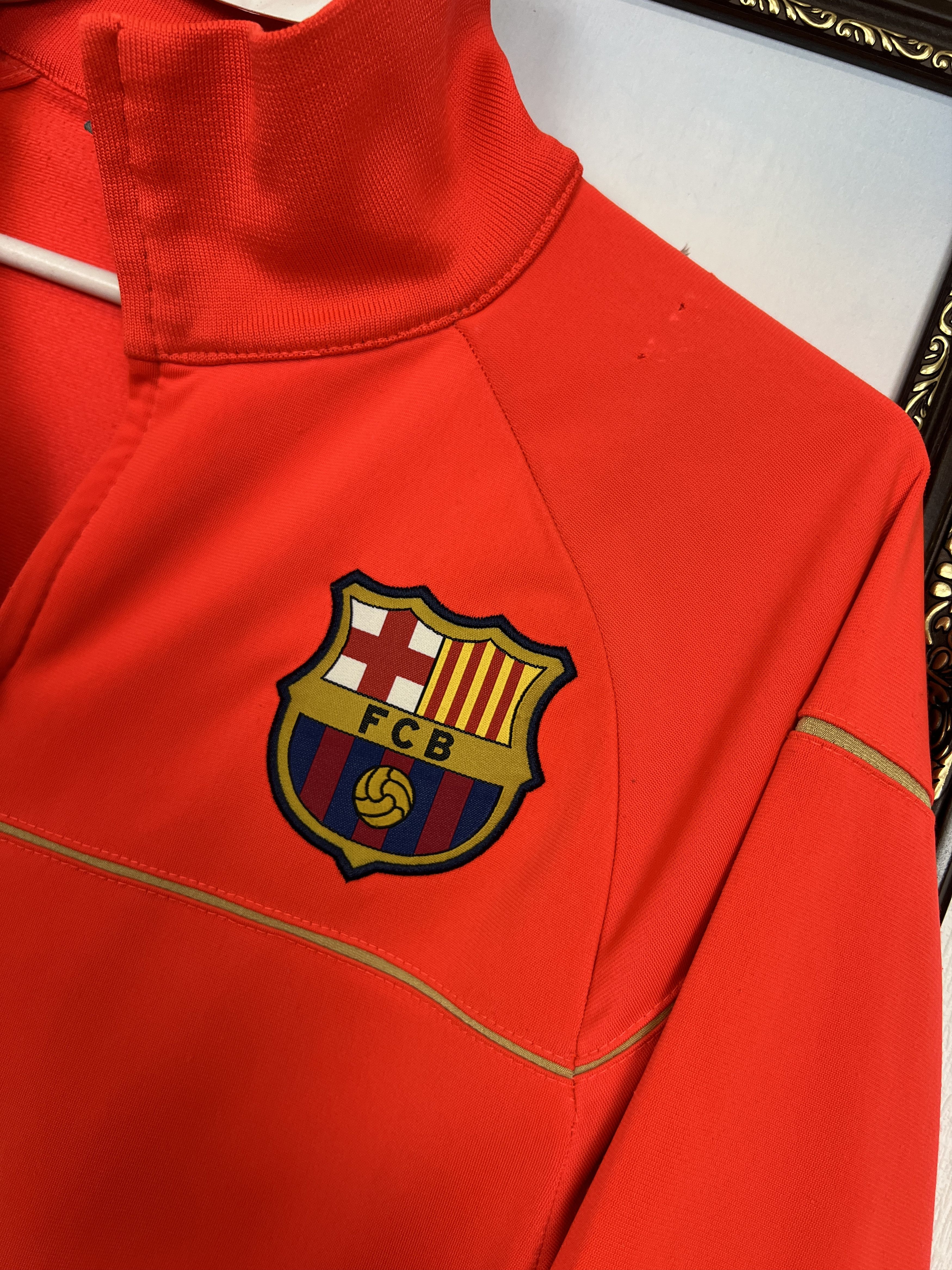 Nike Vintage Nike FC Barcelona Football Jacket Soccer Track Top Size US M / EU 48-50 / 2 - 3 Thumbnail