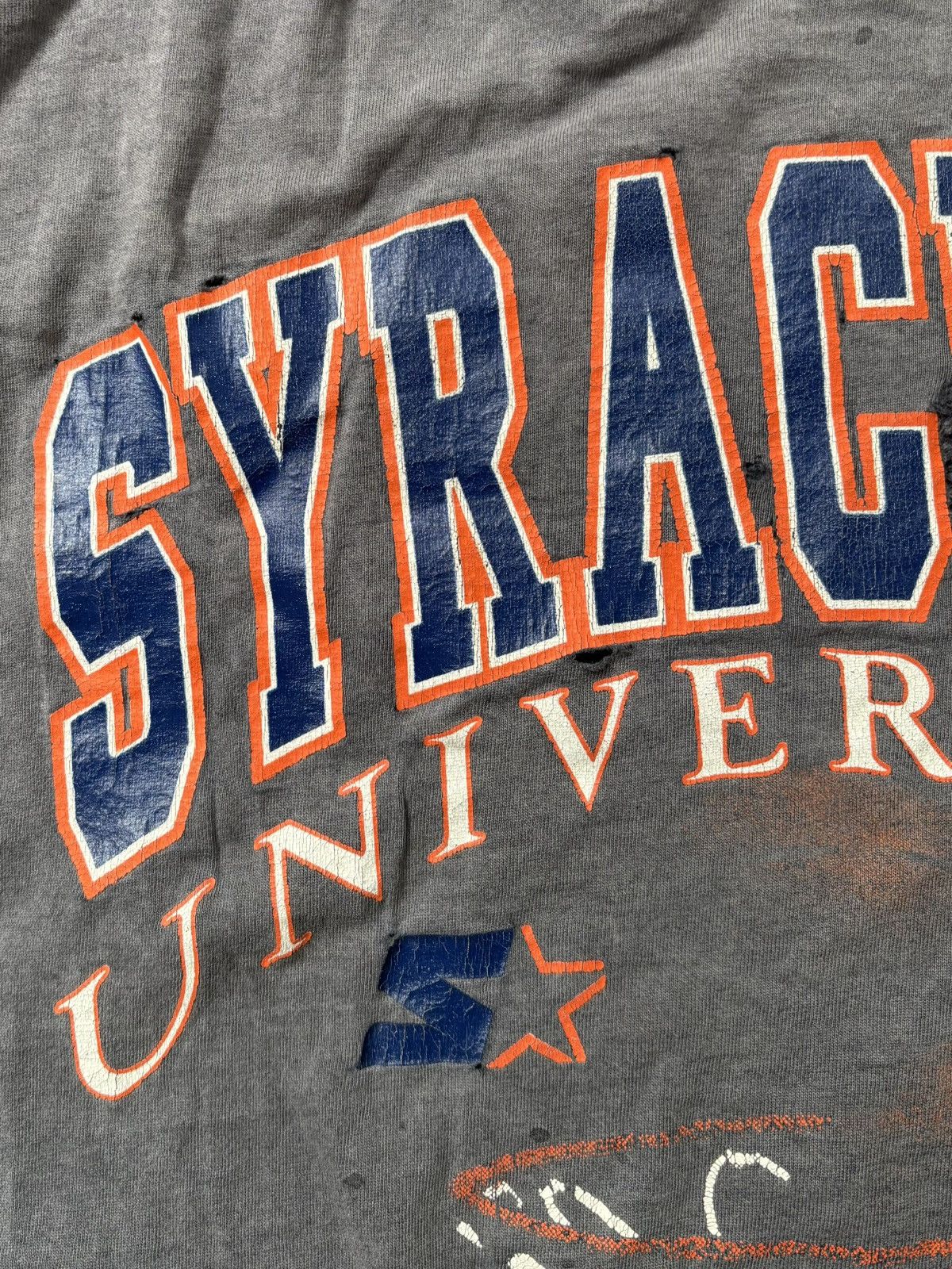 Vintage Syracuse University tee Size US XL / EU 56 / 4 - 4 Thumbnail