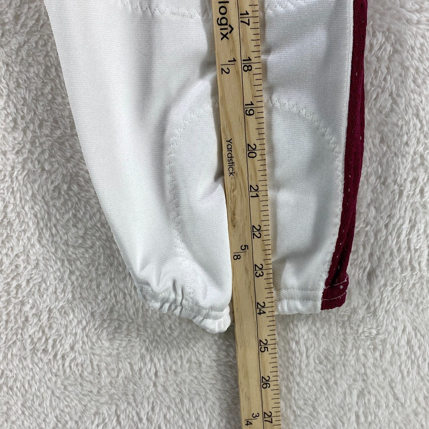 Nike NWT NIKE Football Pants C13771-104 White Crimson Size Men's Medium Football Pants Nike Pants Mens Medium White Crimson Red Size US 31 - 5 Thumbnail