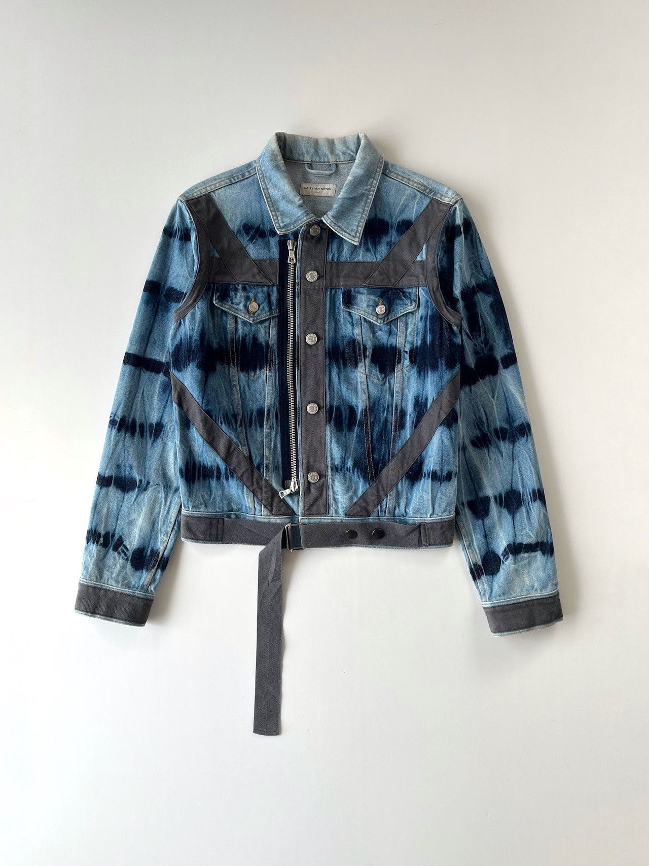 Dries Van Noten AW14 Sample Faux Fur Vest Bondage Straps