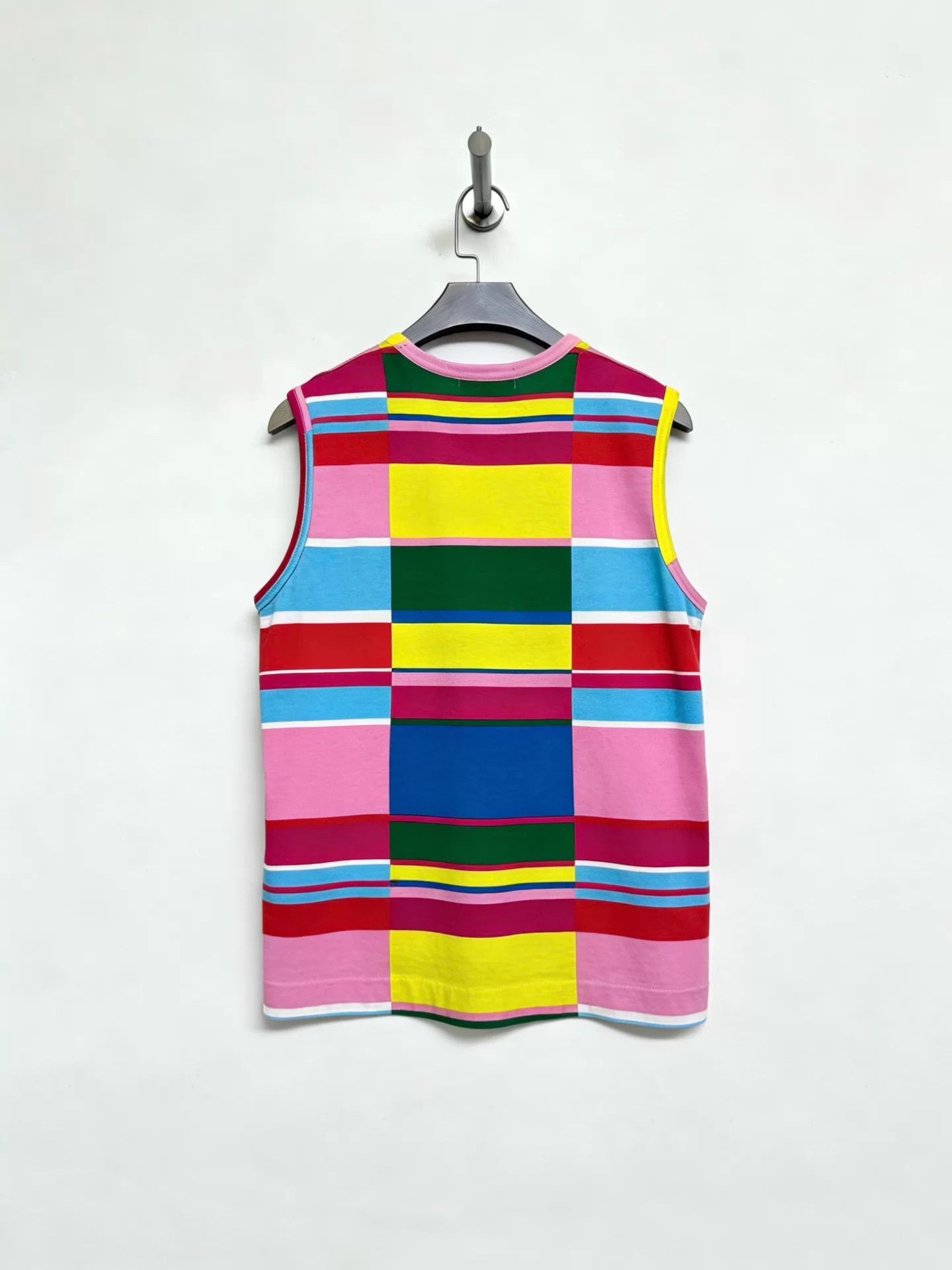 Comme des Garcons COMME des GARCONS Tricot 2001SS Bauhaus Check Vest F Size ONE SIZE - 2 Thumbnail