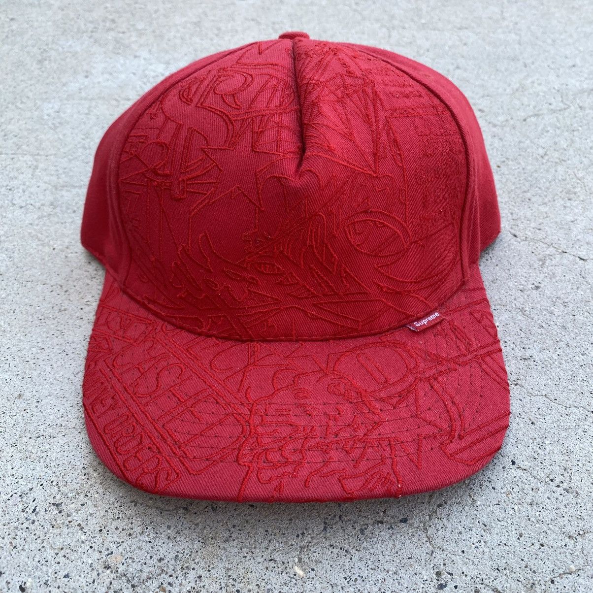 Supreme Vintage Supreme Uptown Graffiti 5-Panel Snapback Hat 2004 Size ONE SIZE - 1 Thumbnail